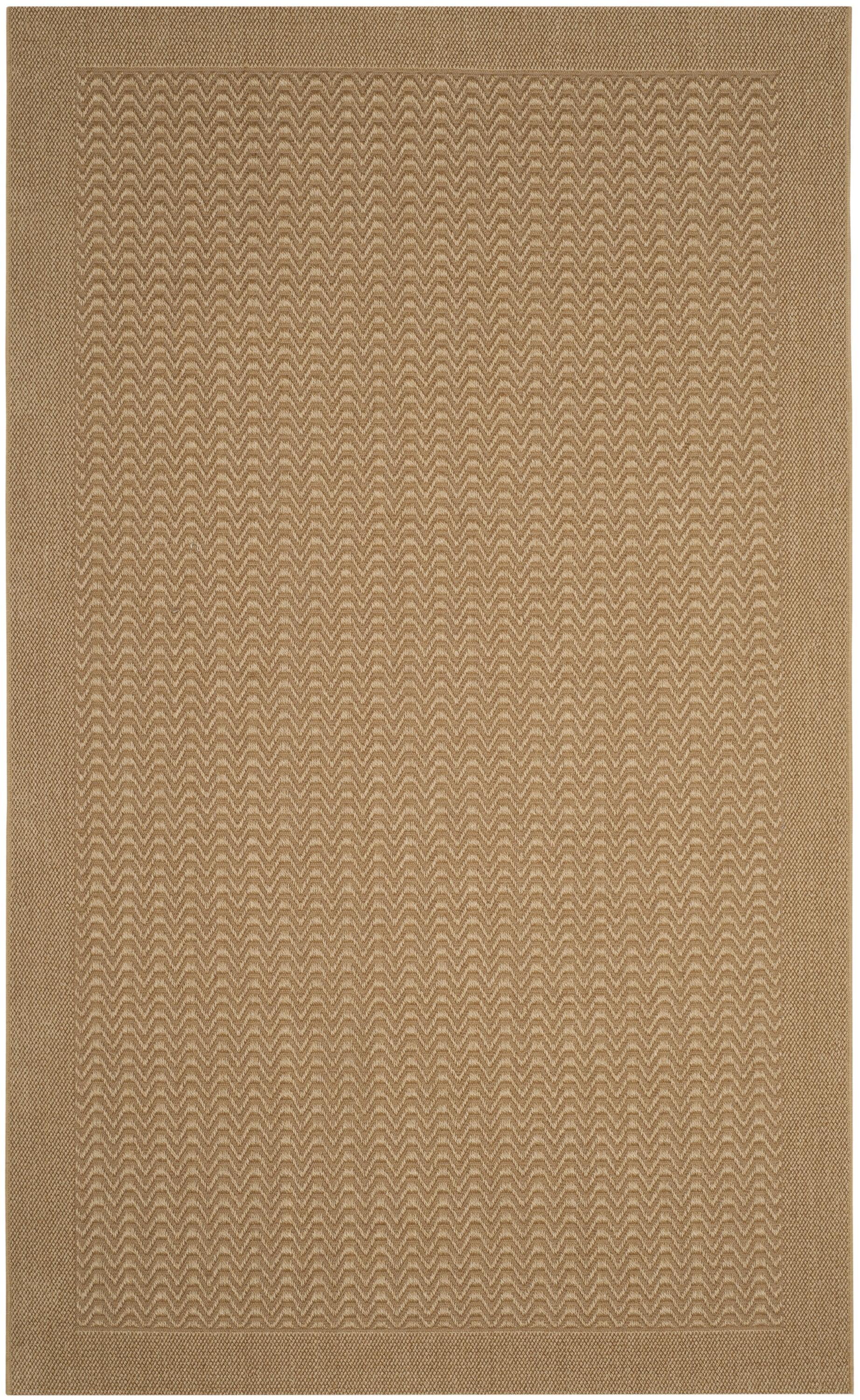 Maize Geometric Hand-knotted Synthetic 4' x 6' Area Rug