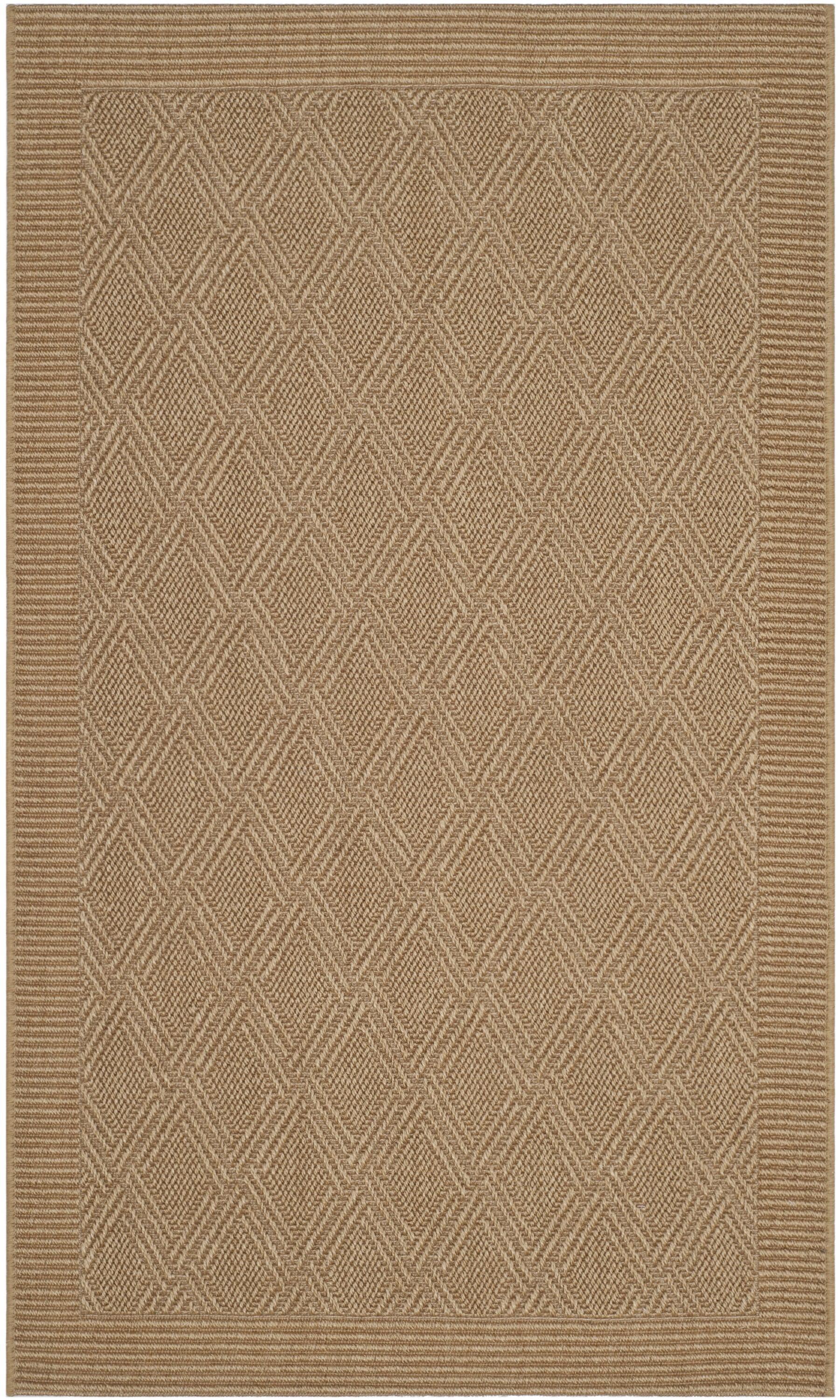 Maize Geometric Sisal 3' x 5' Area Rug