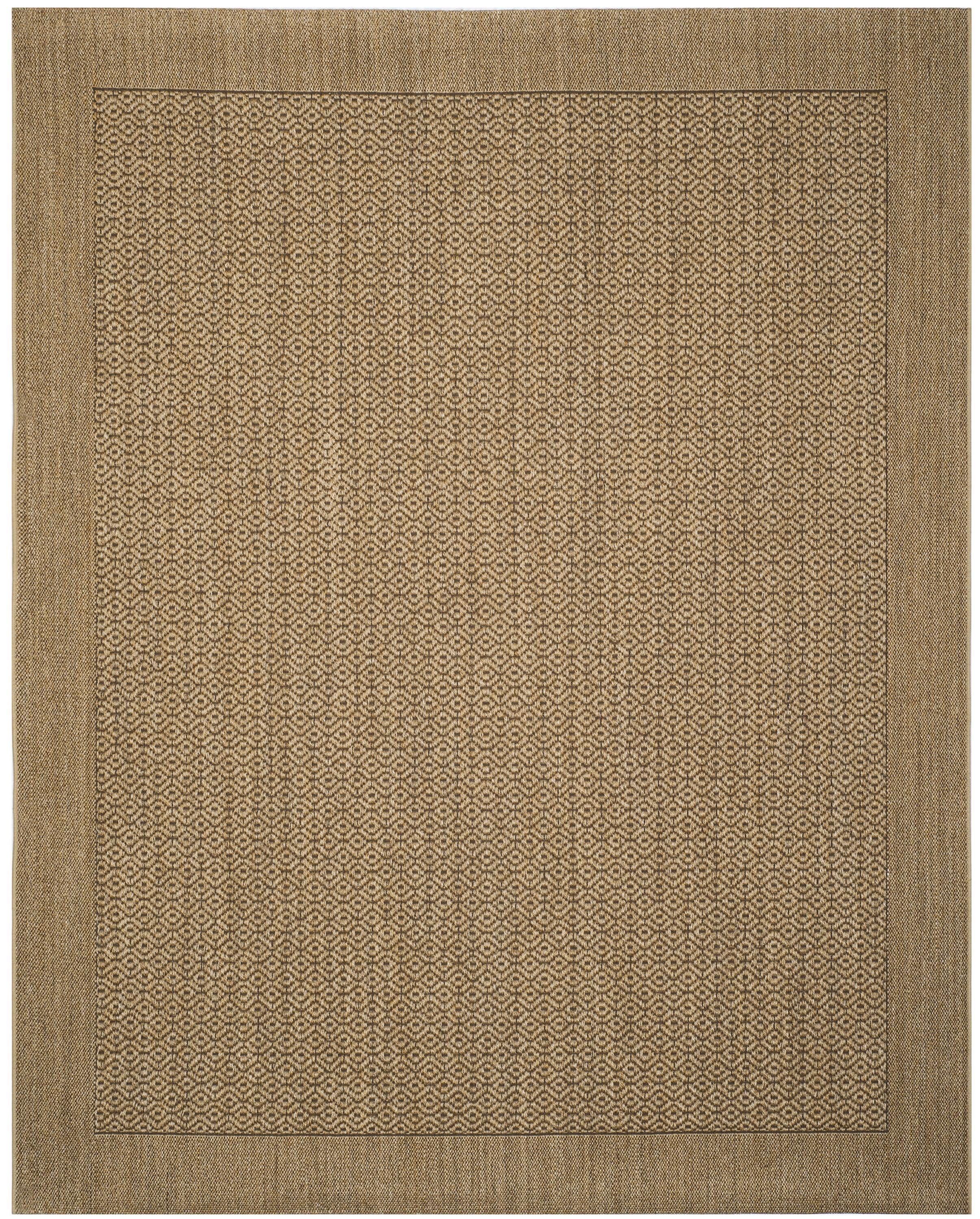 SAFAVIEH Palm Beach Jannine Geometric Area Rug, Natural, 9' x 12'