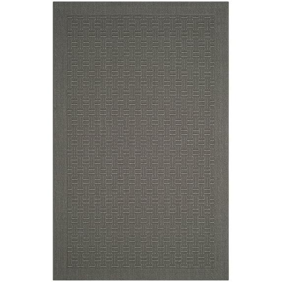 Palm Beach PAB359 Power Loomed Area Rug - Ash - 4'x6' - Safavieh.
