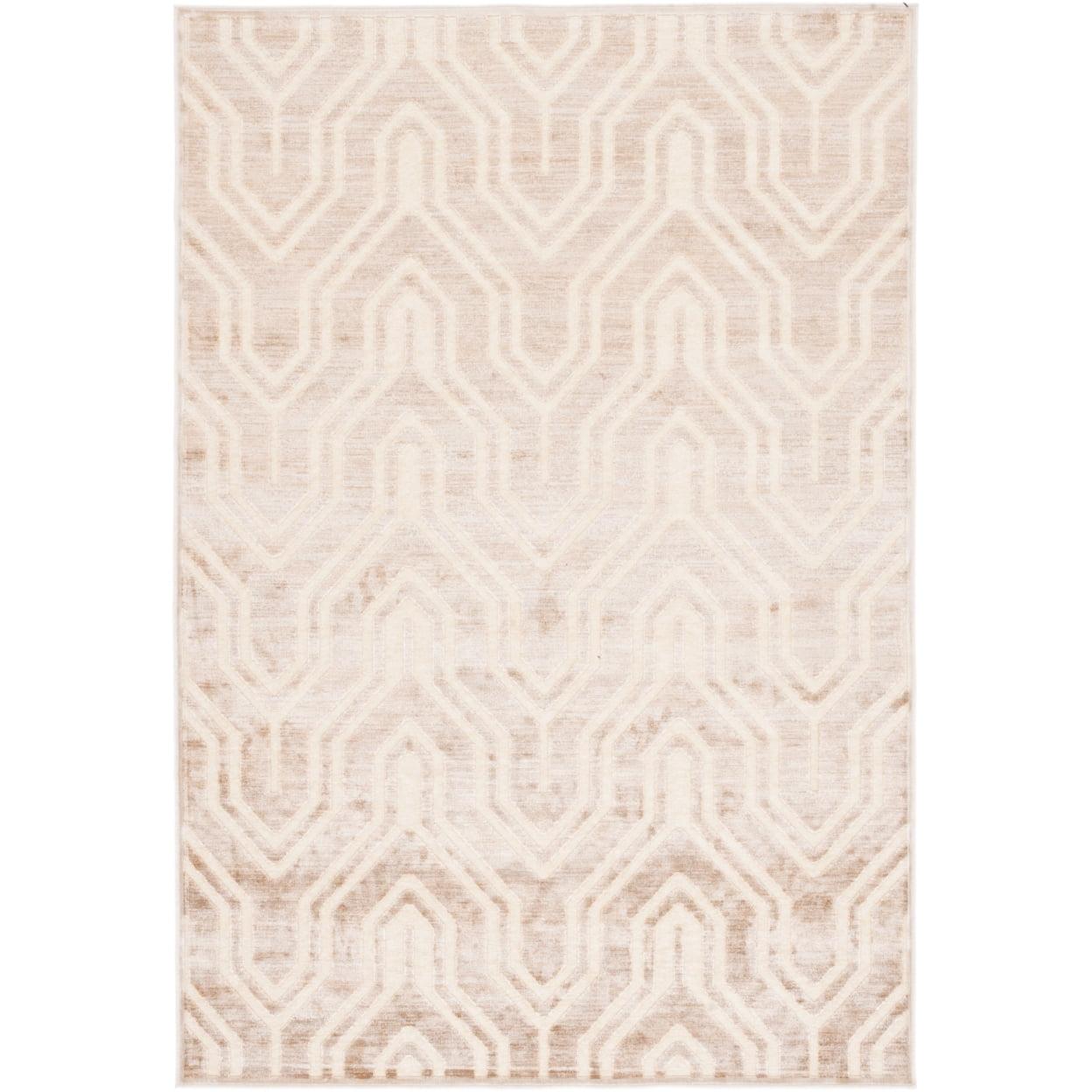 Paradise Viscose Geometric Rug