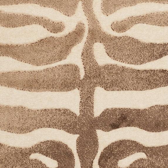 Paradise PAR83 Power Loomed Area Rug - Creme/Brown - 5'3"x7'6" - Safavieh.