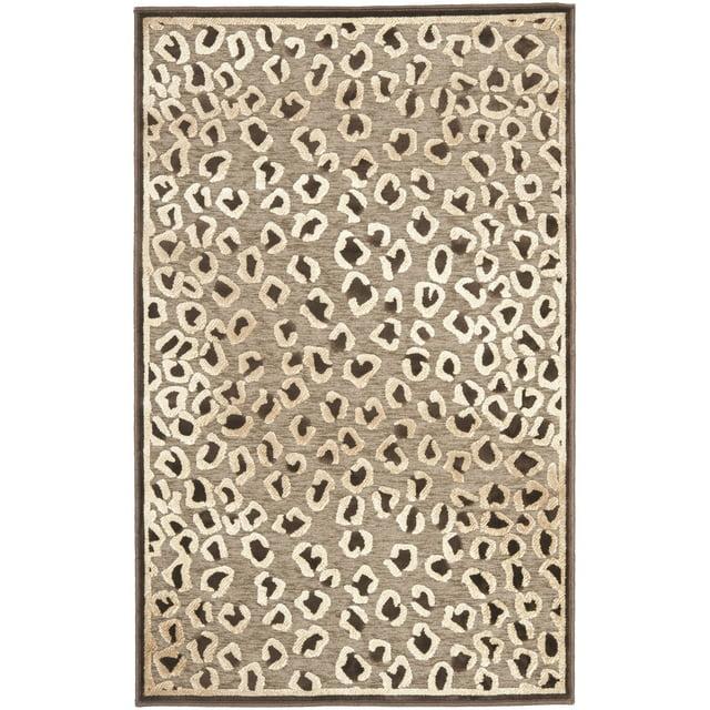 Paradise PAR84 Power Loomed Accent Rug - Beige/Brown - 2'x3' - Safavieh.