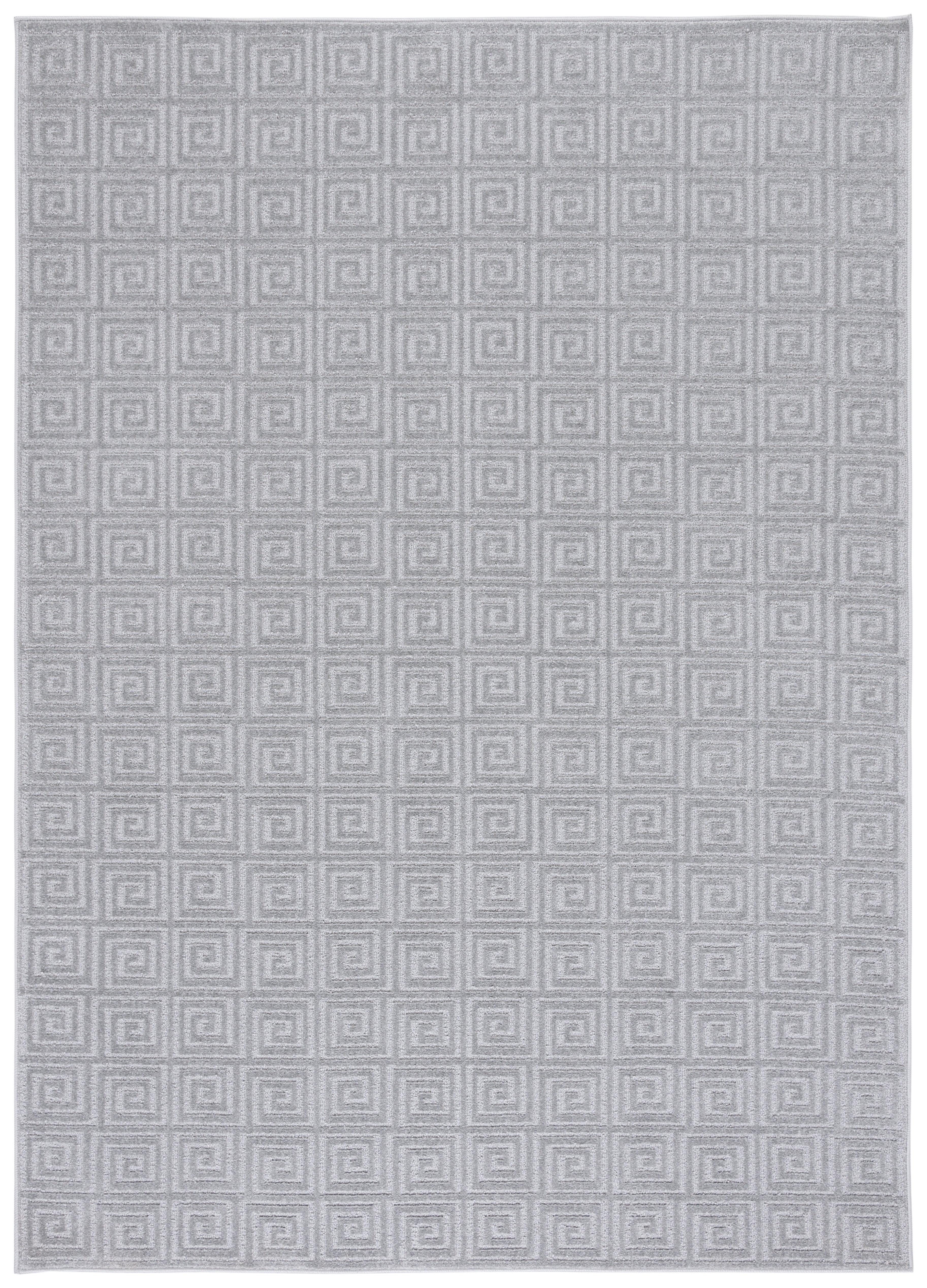Pattern and Solid PNS412 Power Loomed Area Rug - Grey - 9'x13' - Safavieh.