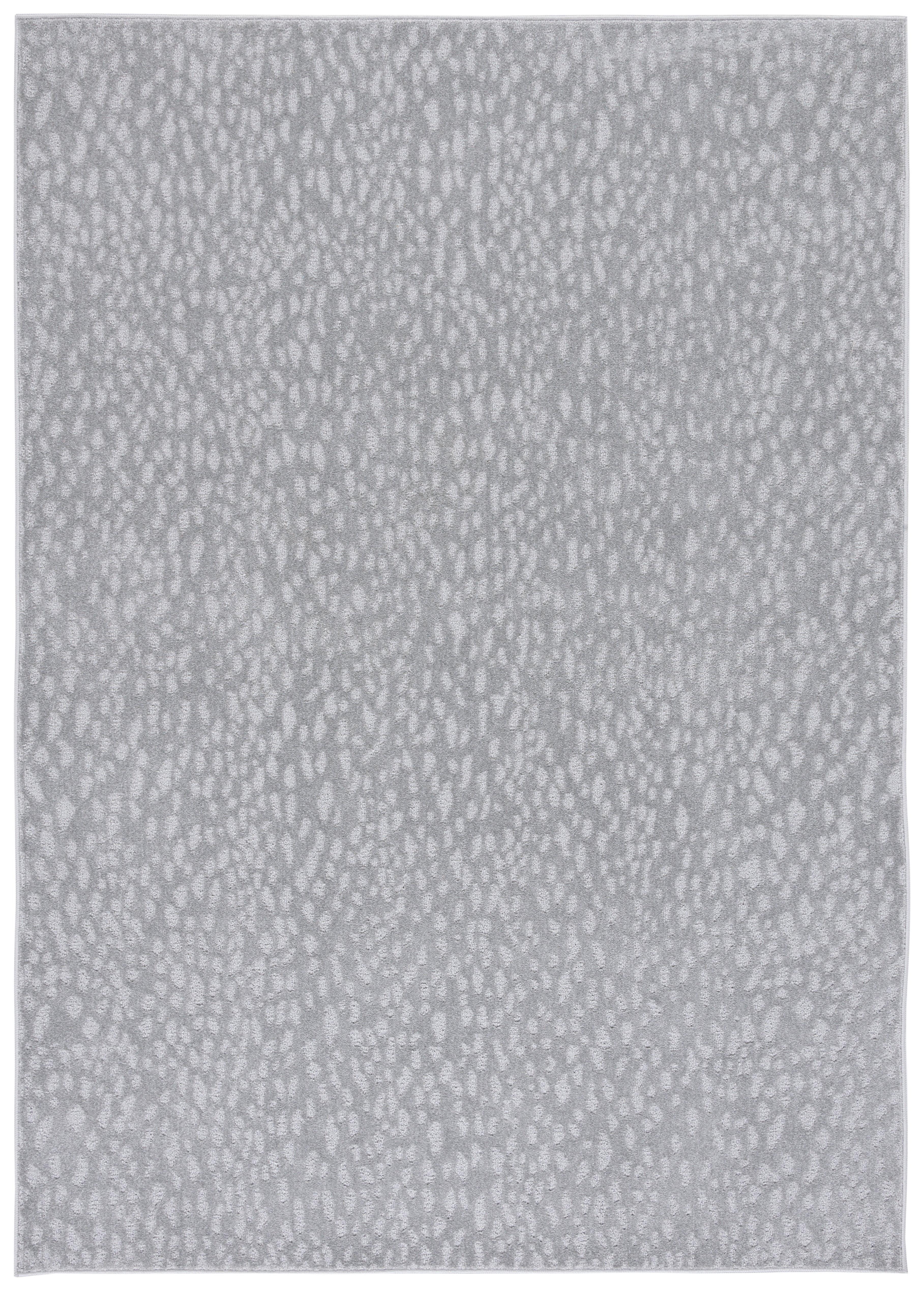 Pattern and Solid PNS408 Power Loomed Area Rug - Grey - 6'7"x9' - Safavieh.