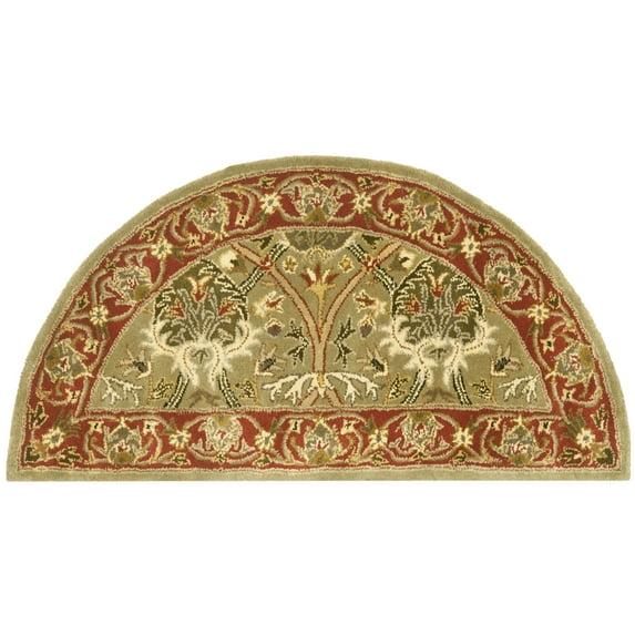 Persian Legend PL819 Hand Tufted Indoor Accent Rug - 2'x4' - Light Green/Rust - Safavieh