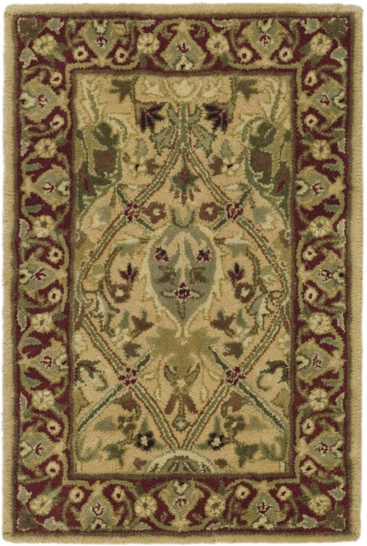 Persian Legend PL819 Hand Tufted Indoor Accent Rug - 2'x3' - Ivory/Rust - Safavieh