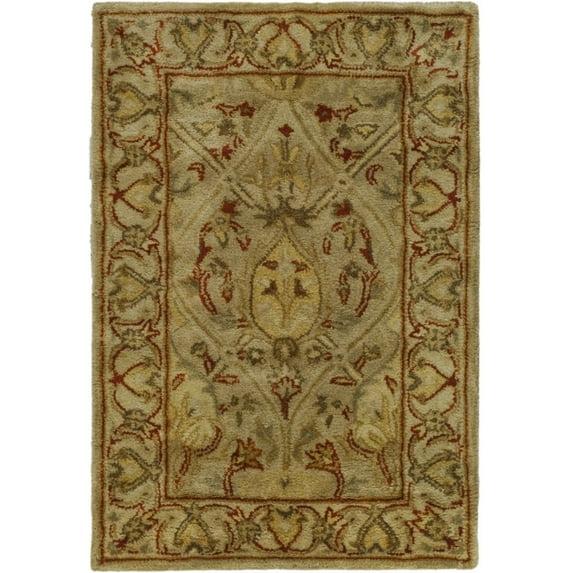 Persian Legend PL819 Hand Tufted Indoor Accent Rug - 2'x3' - Moss/Beige - Safavieh