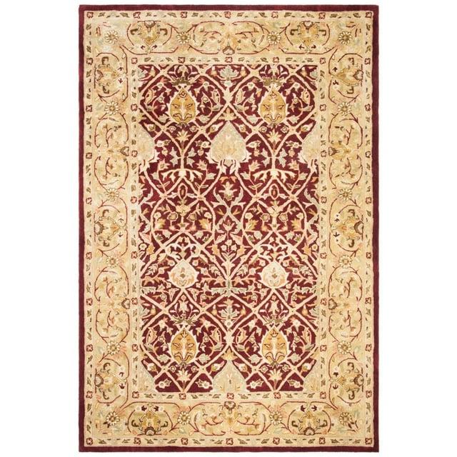 Persian Legend PL819 Hand Tufted Indoor Area Rug - 5'x8' - Red/Gold - Safavieh
