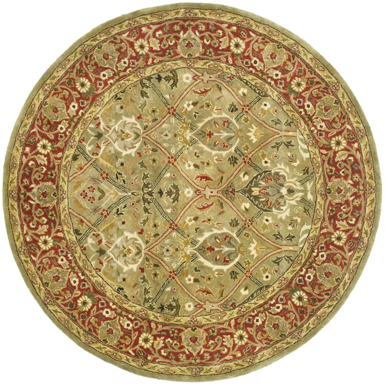 SAFAVIEH Persian Legend PL819B Light Green / Rust Rug