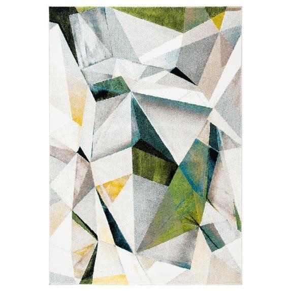 Porcello PRL6940 Power Loomed Indoor Area Rug - 9'x12' - Ivory/Green - Safavieh