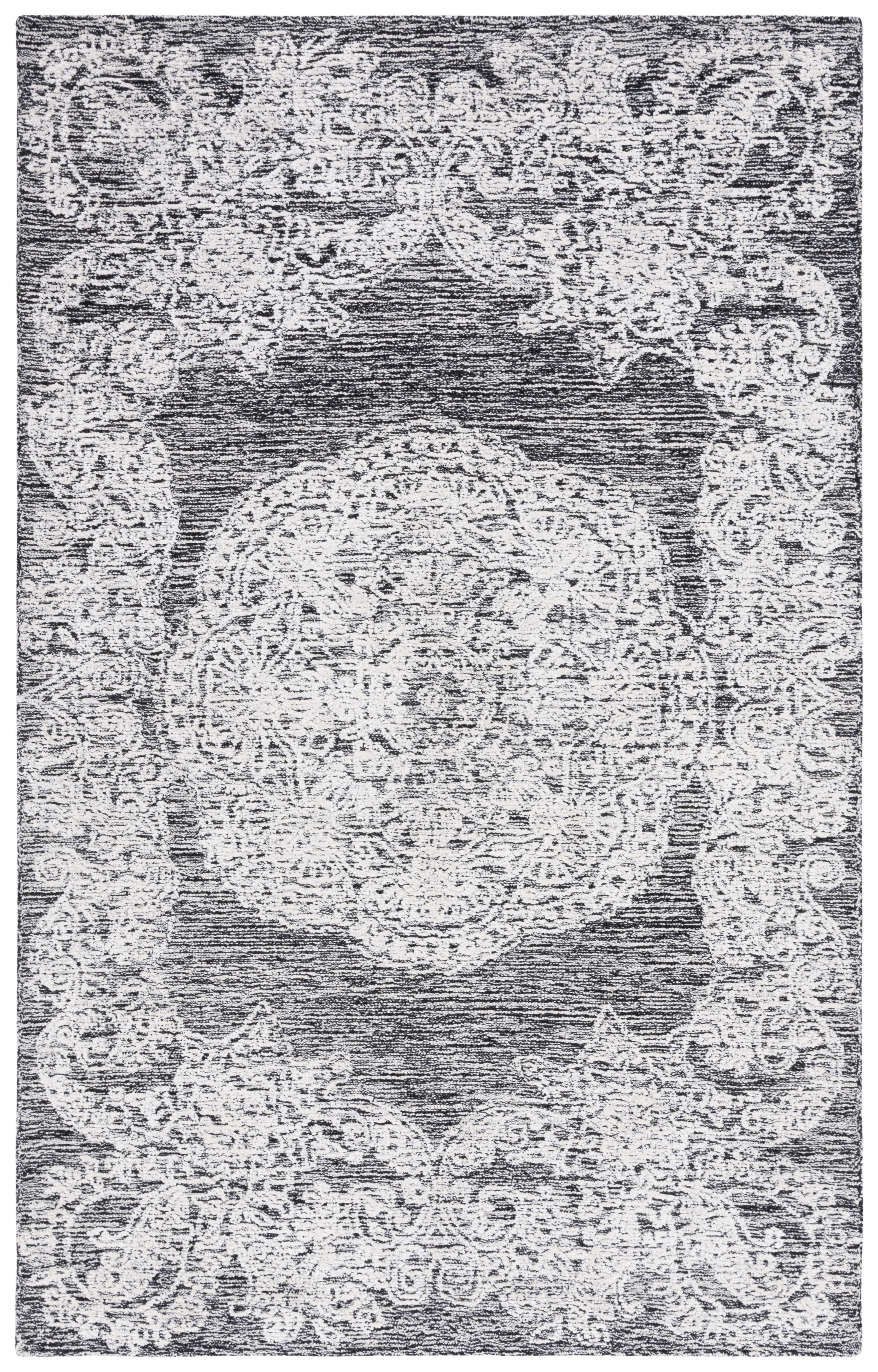 Charlton Home® Batichon Hand Tufted 60% Wool, 20% Bamboo Silk, 20% Cotton With Cotton Backing Oriental Rug