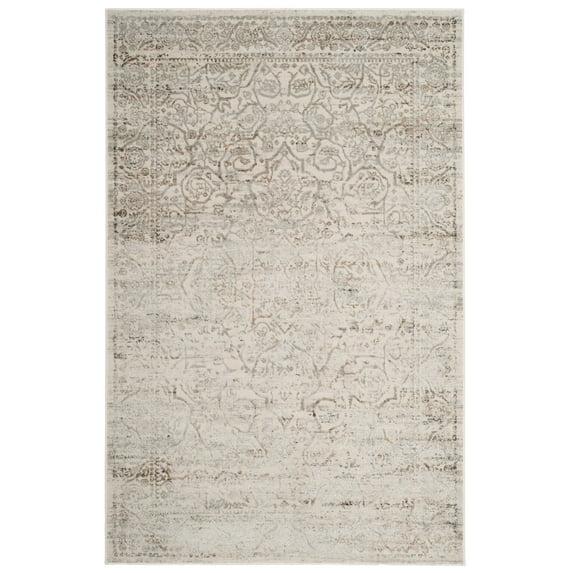Princeton PRN714 Power Loomed Indoor Accent Rug - 4'x6' - Beige/Grey - Safavieh