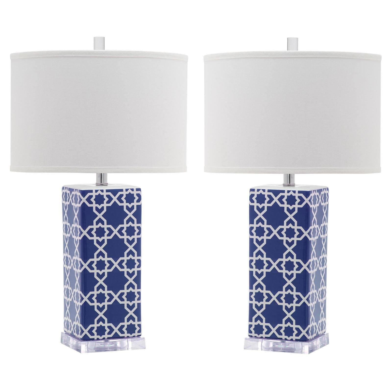 Quatrefoil Table Lamp (Set of 2) - Safavieh