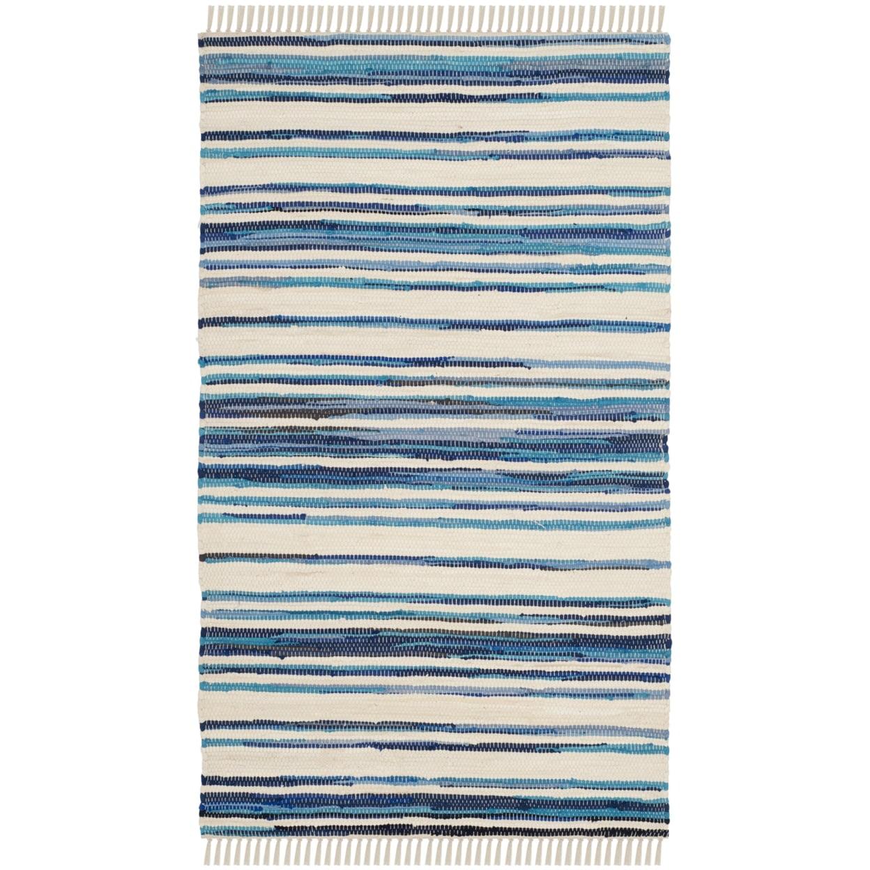 Rag Area Rug RAR126 Hand Woven Area Rug  - Safavieh