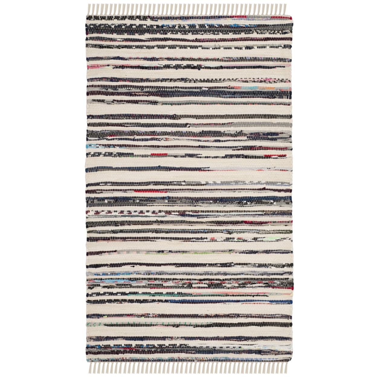 Rag Area Rug RAR126 Hand Woven Area Rug  - Safavieh