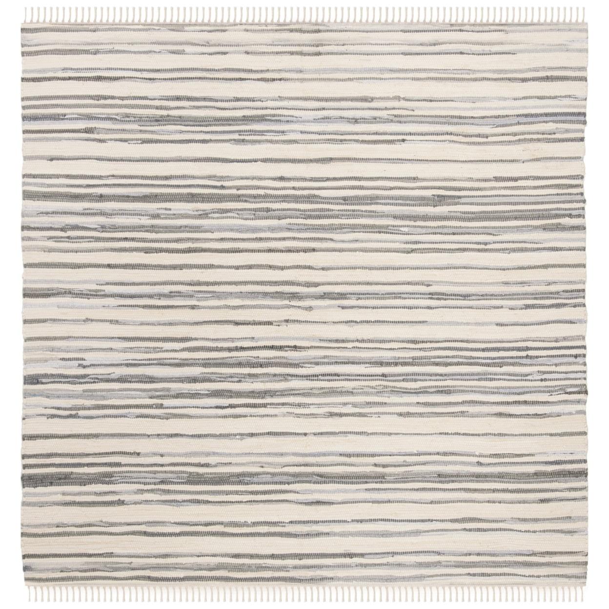 Rag Area Rug RAR126 Hand Woven Area Rug  - Safavieh