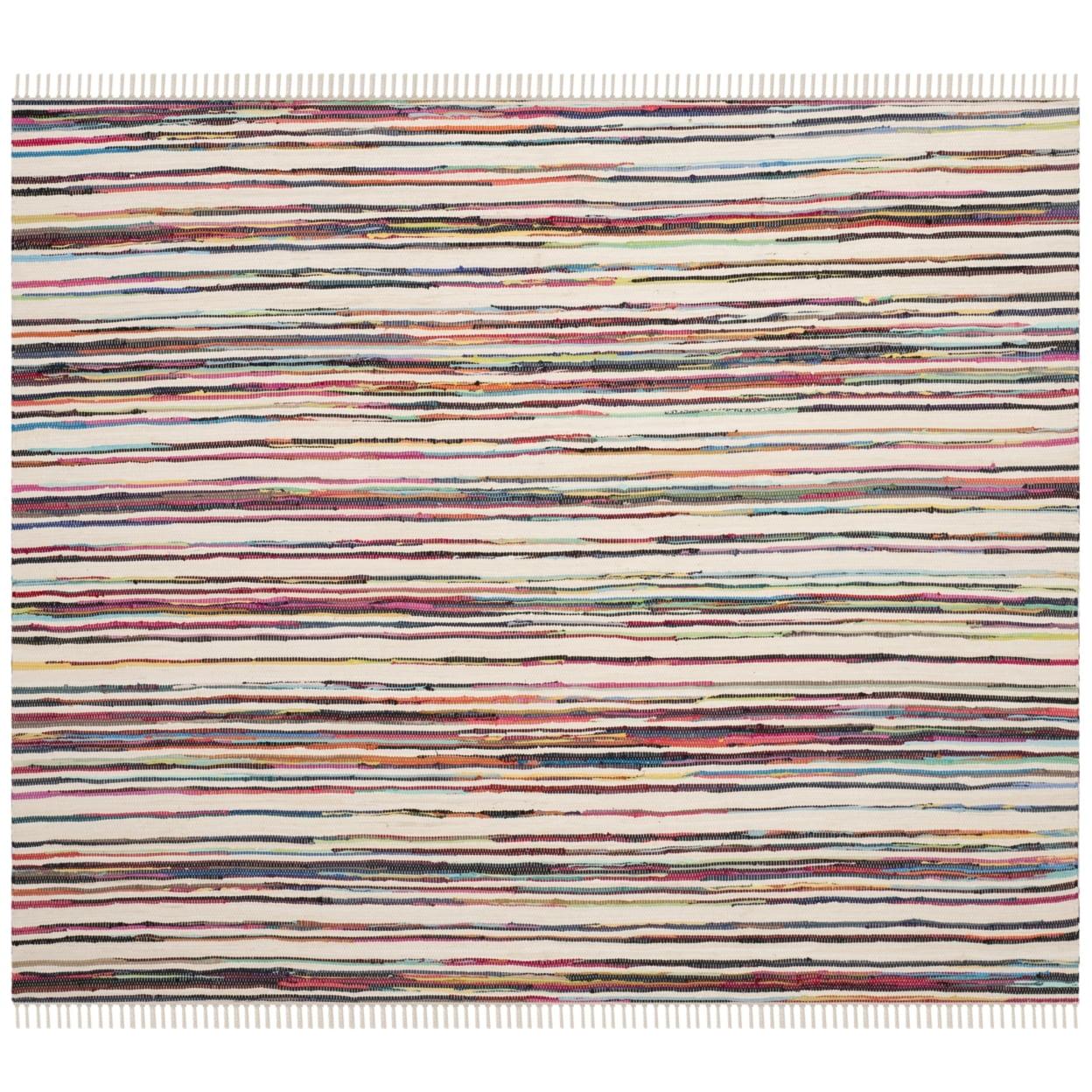 Rag Area Rug RAR126 Hand Woven Area Rug  - Safavieh