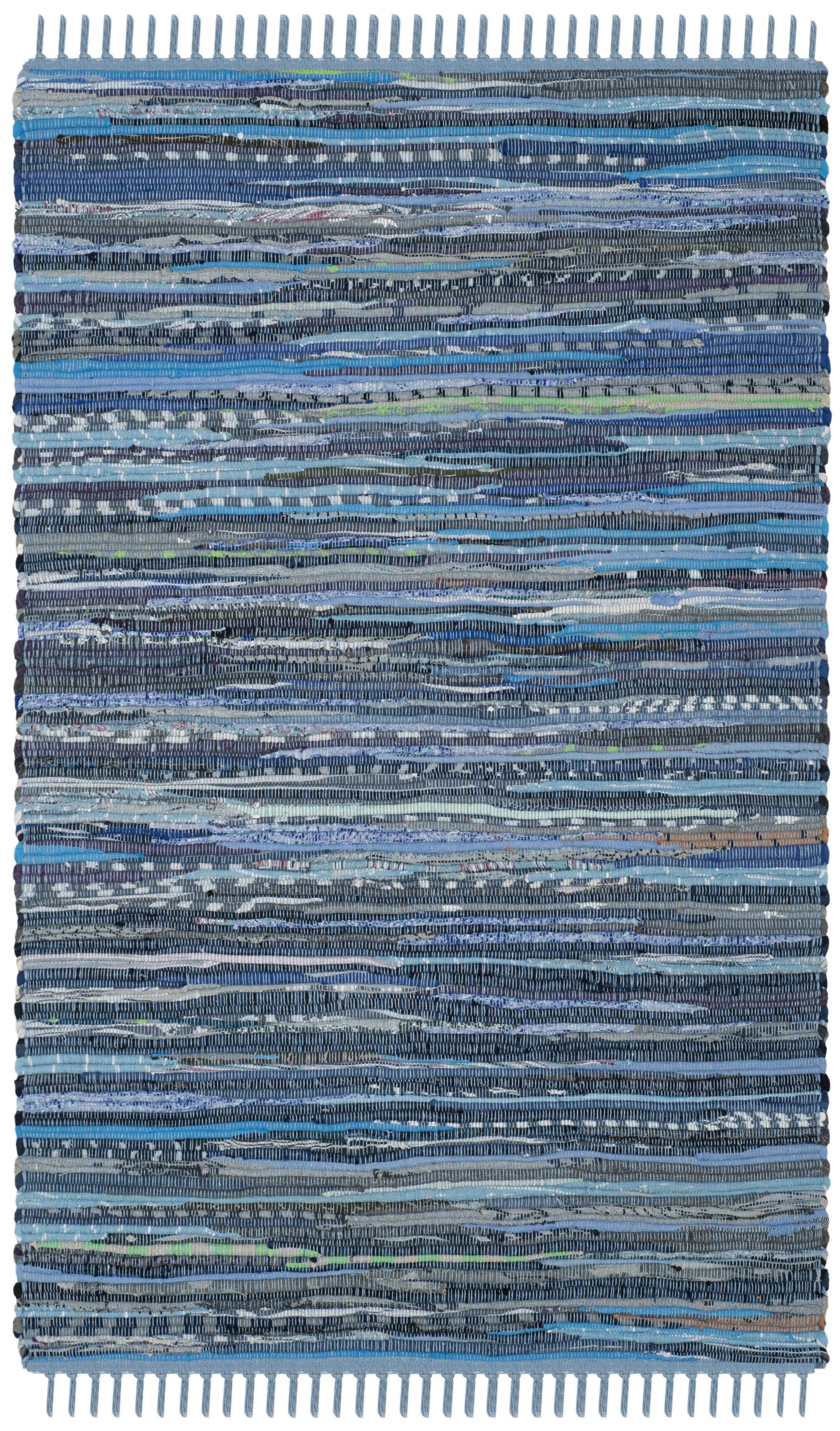 Rag Area Rug RAR127 Hand Woven Area Rug  - Safavieh