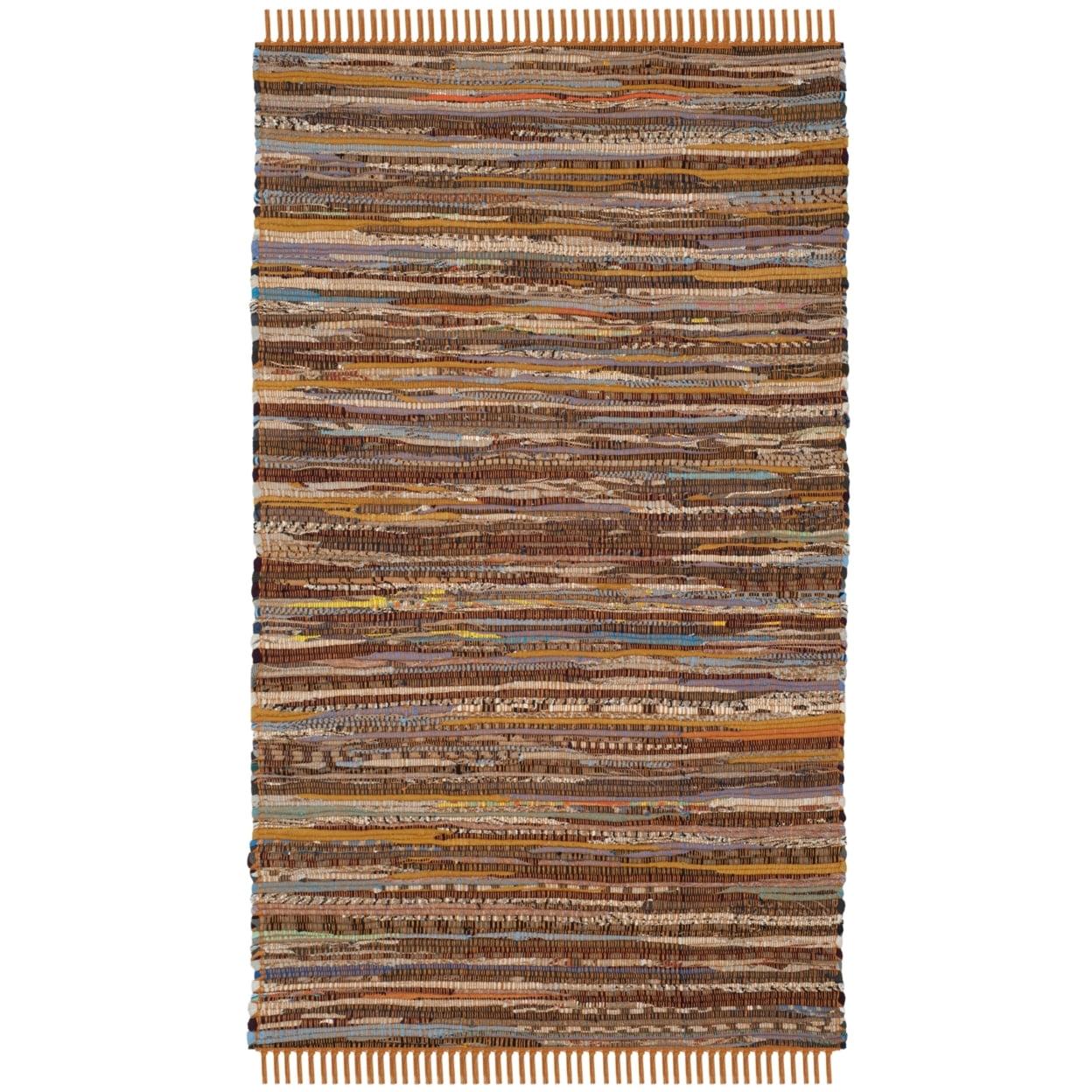 Rag Area Rug RAR127 Hand Woven Area Rug  - Safavieh