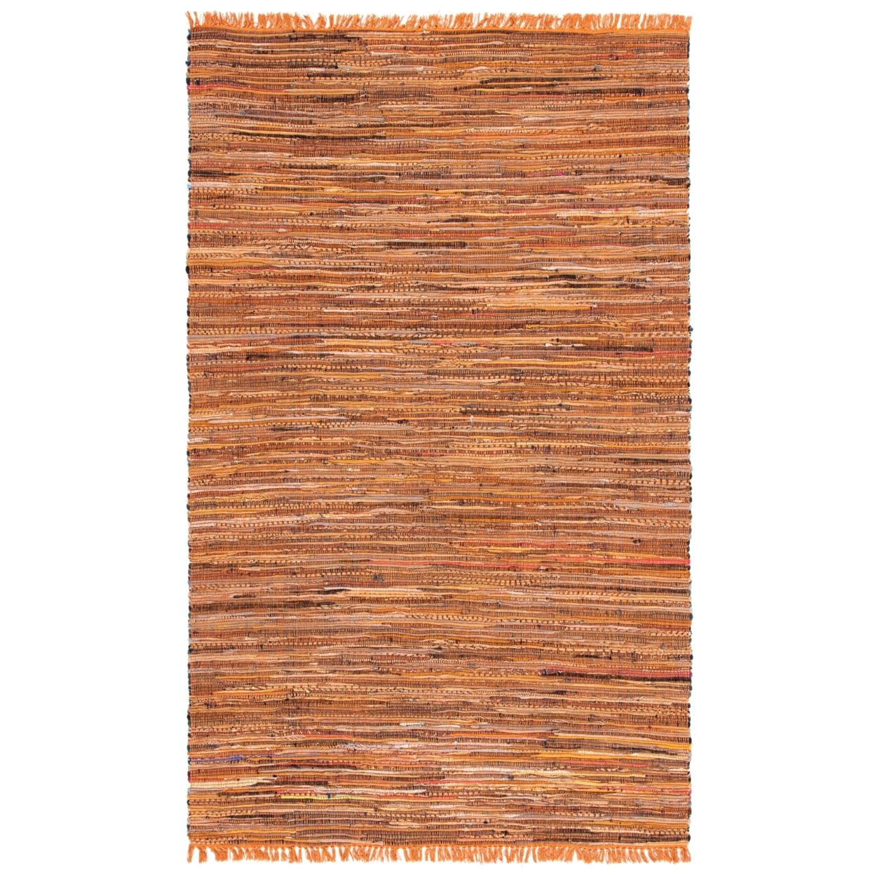 Rag Area Rug RAR127 Hand Woven Area Rug  - Safavieh