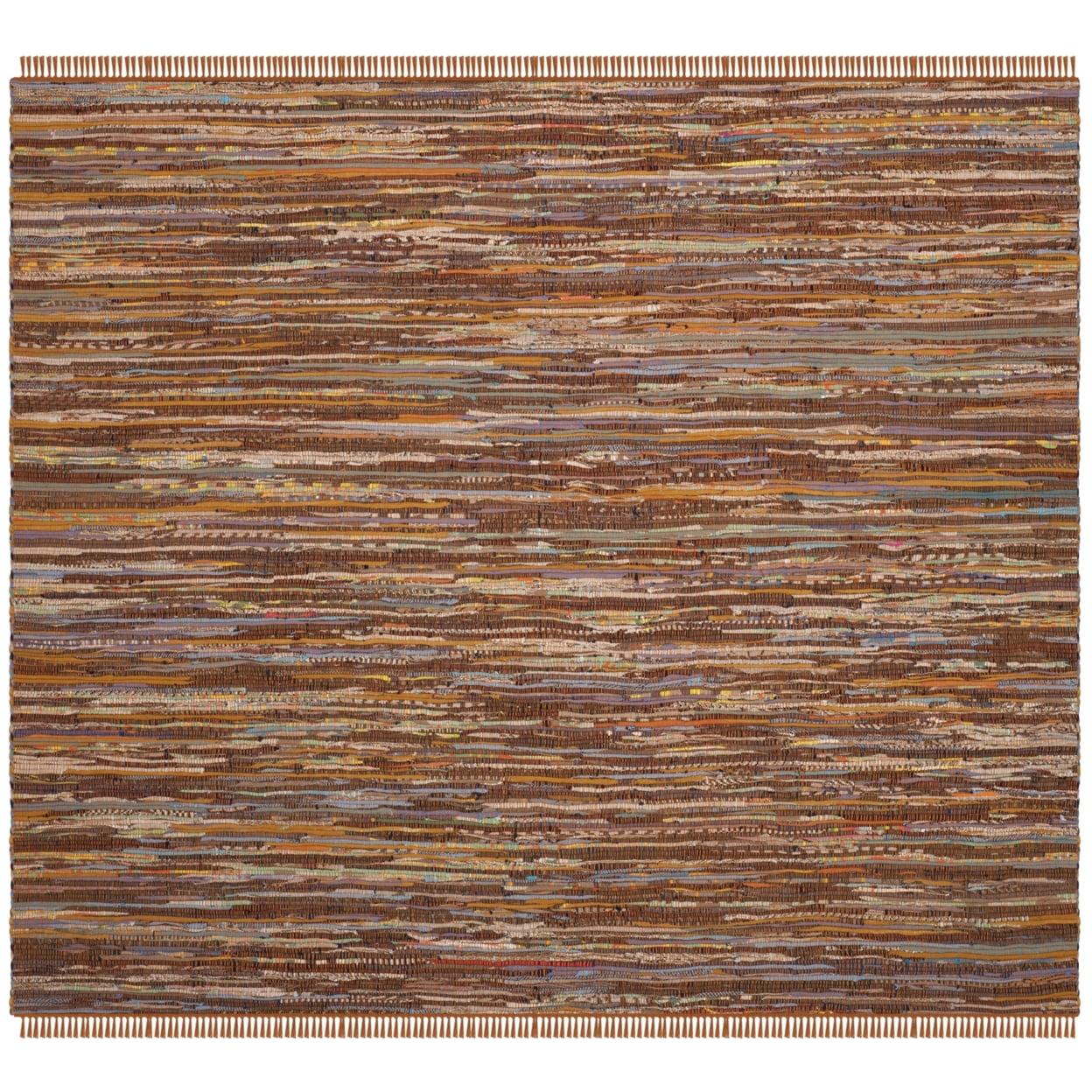 Rag Area Rug RAR127 Hand Woven Area Rug  - Safavieh