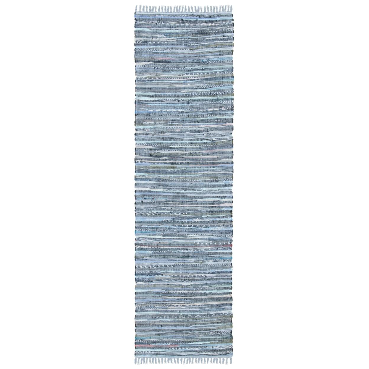 Rag Area Rug RAR127 Hand Woven Area Rug  - Safavieh