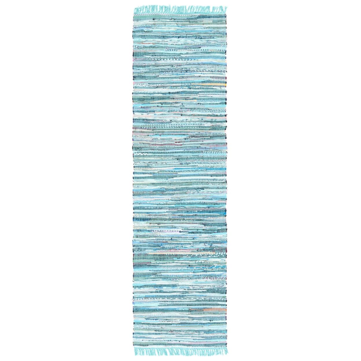 Rag Area Rug RAR127 Hand Woven Area Rug  - Safavieh