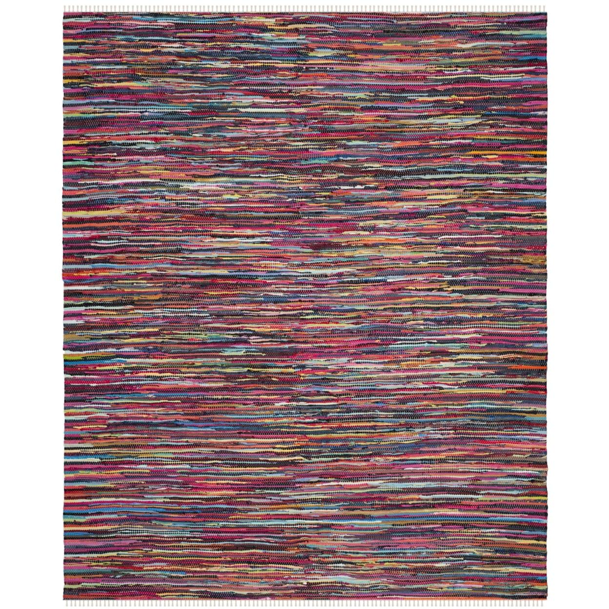 Rag Area Rug RAR128 Hand Woven Area Rug  - Safavieh