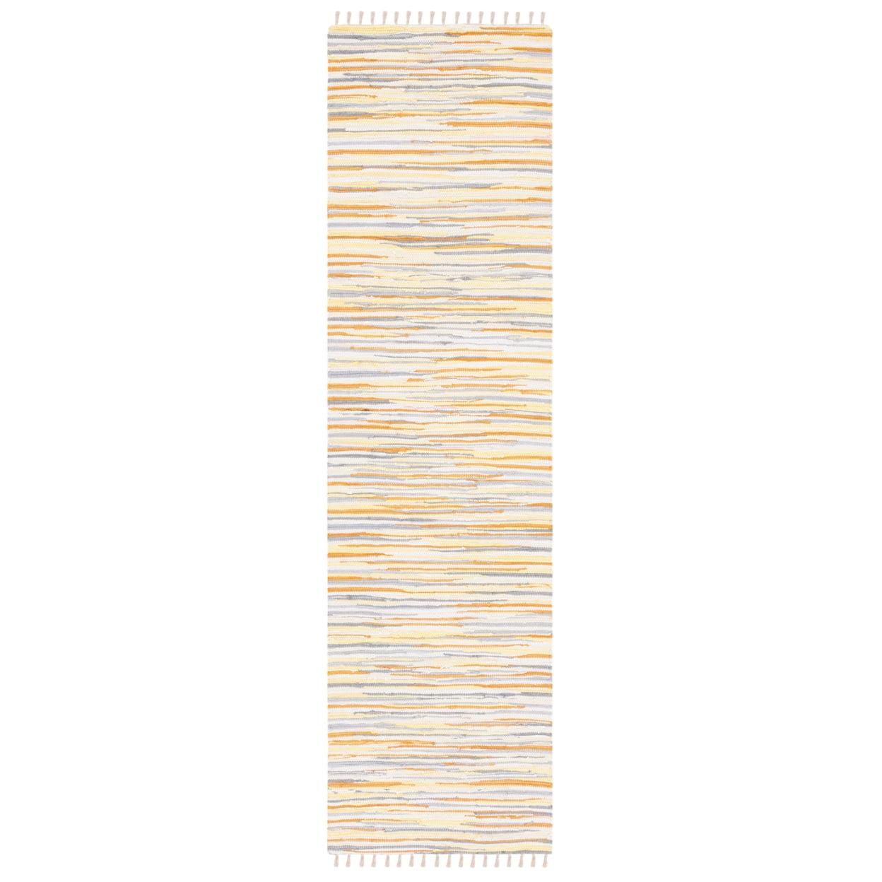 Rag Area Rug RAR129 Hand Woven Area Rug  - Safavieh