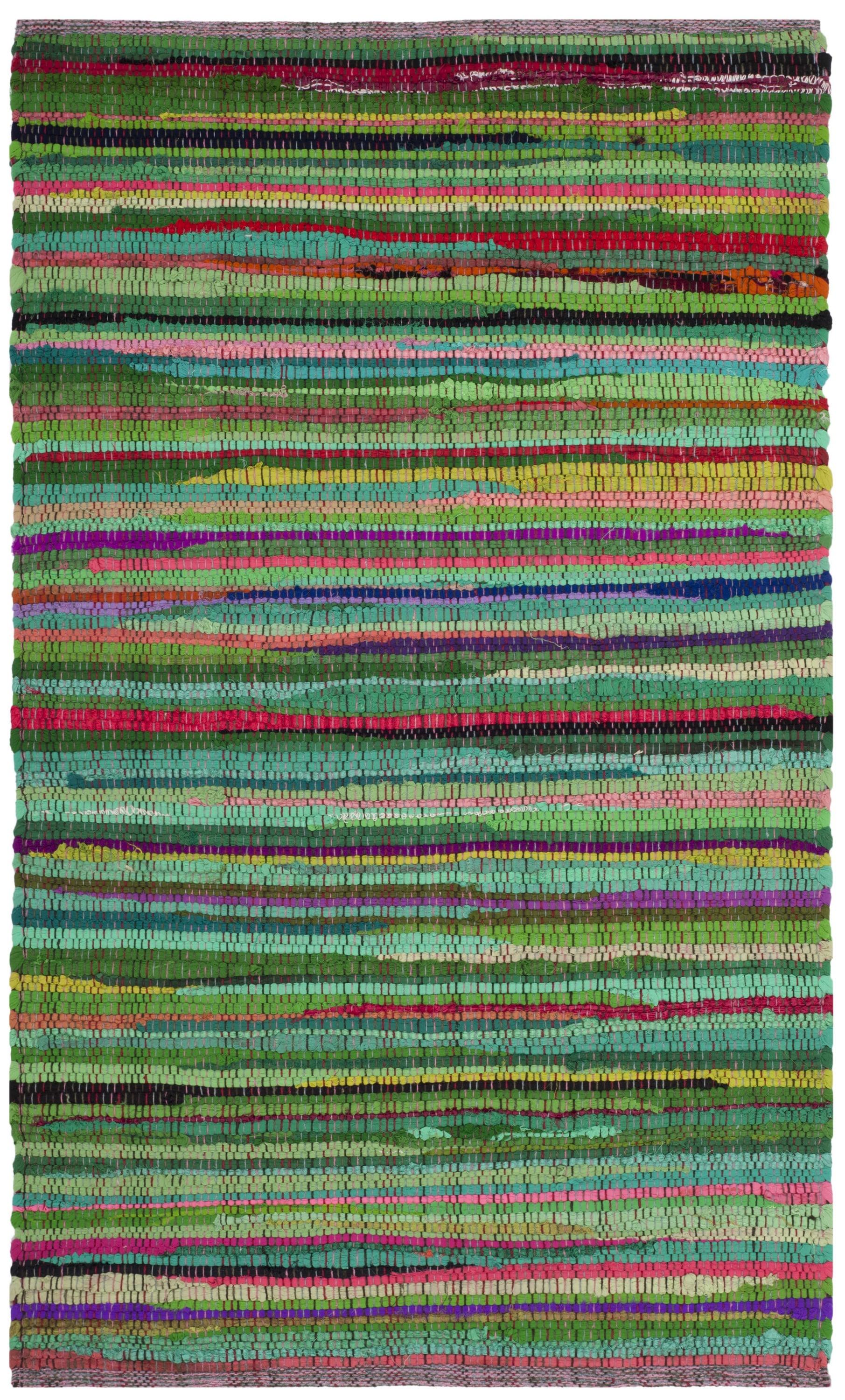 Rag Area Rug RAR240 Hand Woven Area Rug  - Safavieh