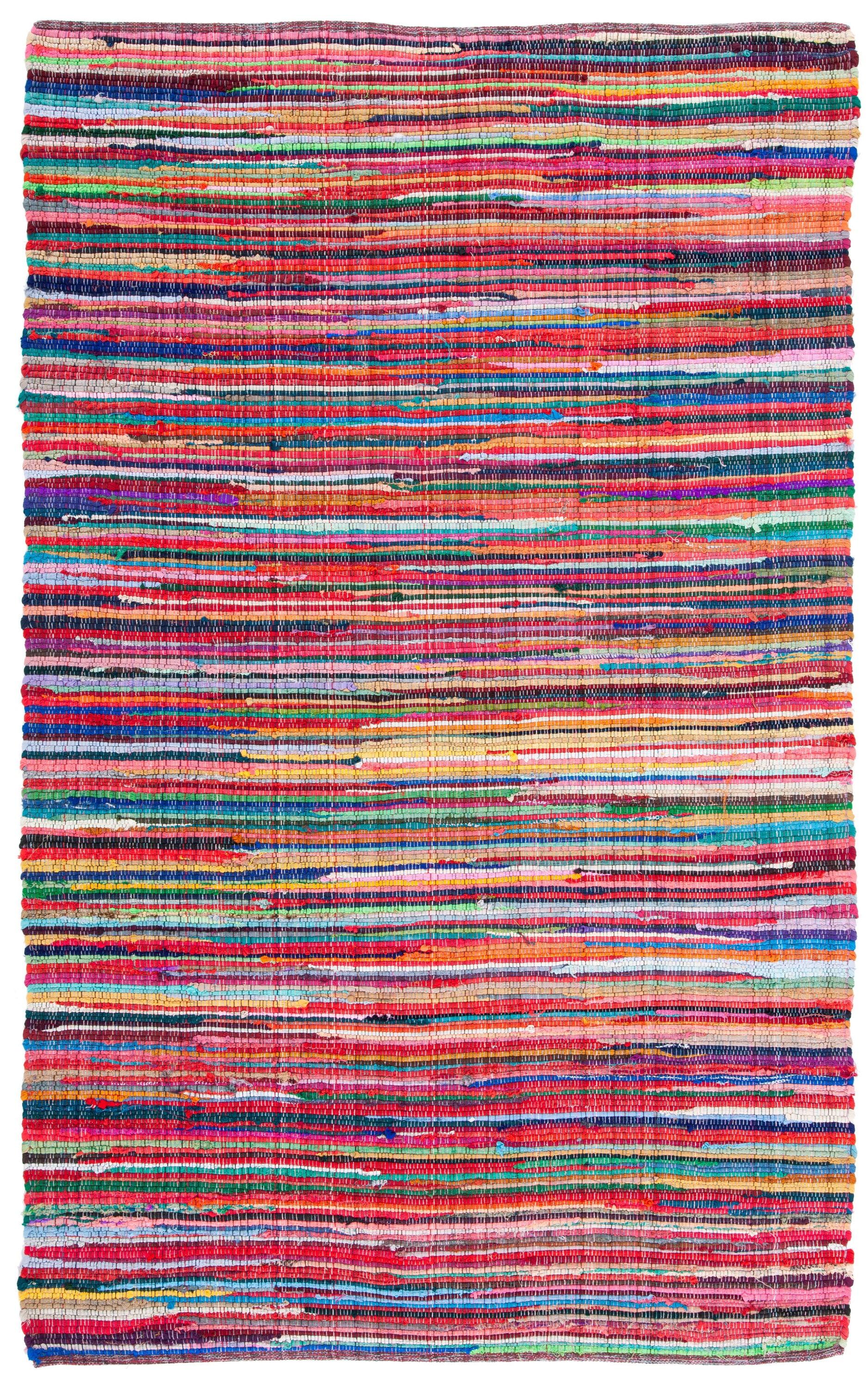 Rag Area Rug RAR240 Hand Woven Area Rug  - Safavieh