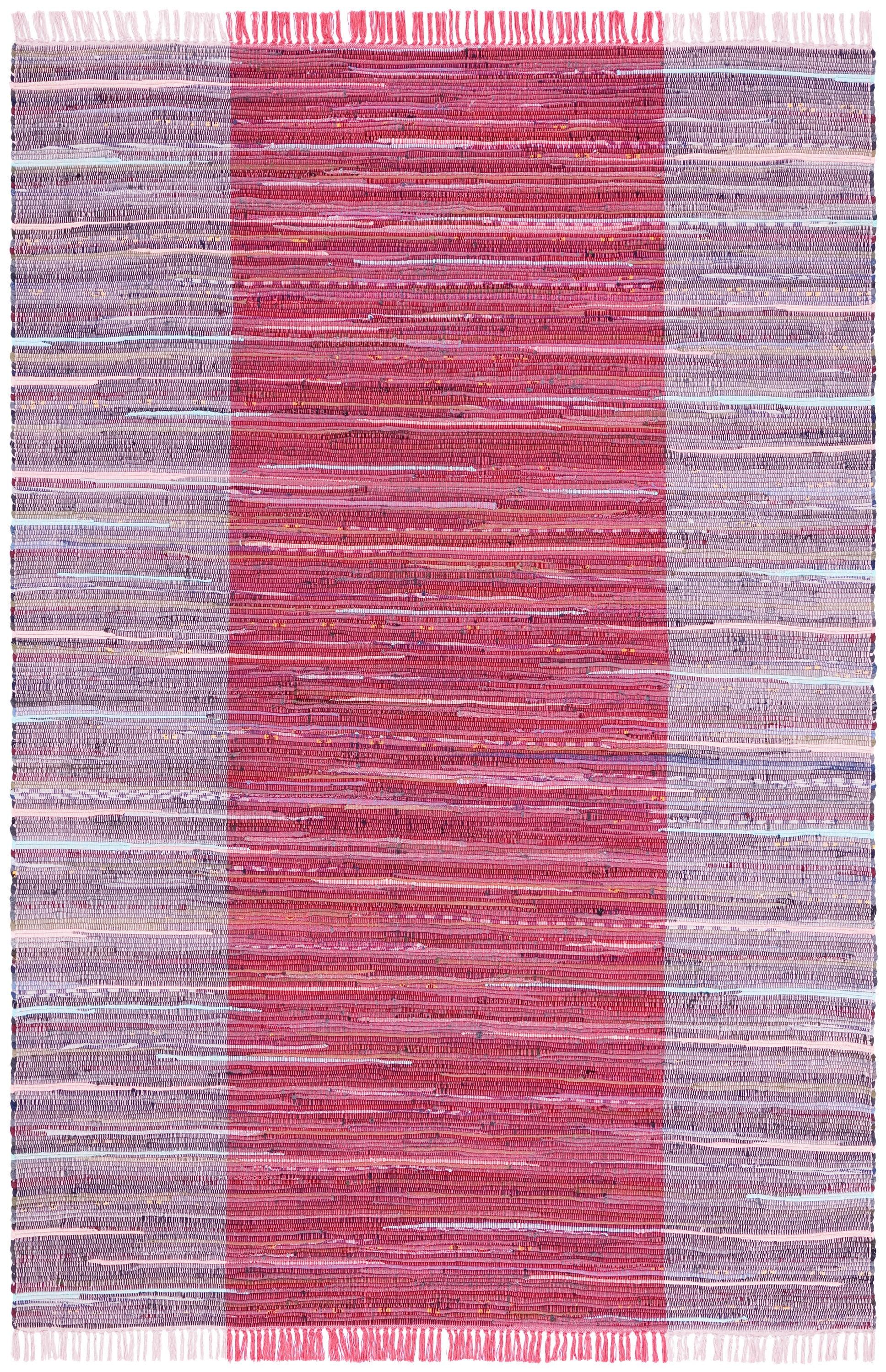 Rag Area Rug RAR122 Hand Woven Area Rug  - Safavieh