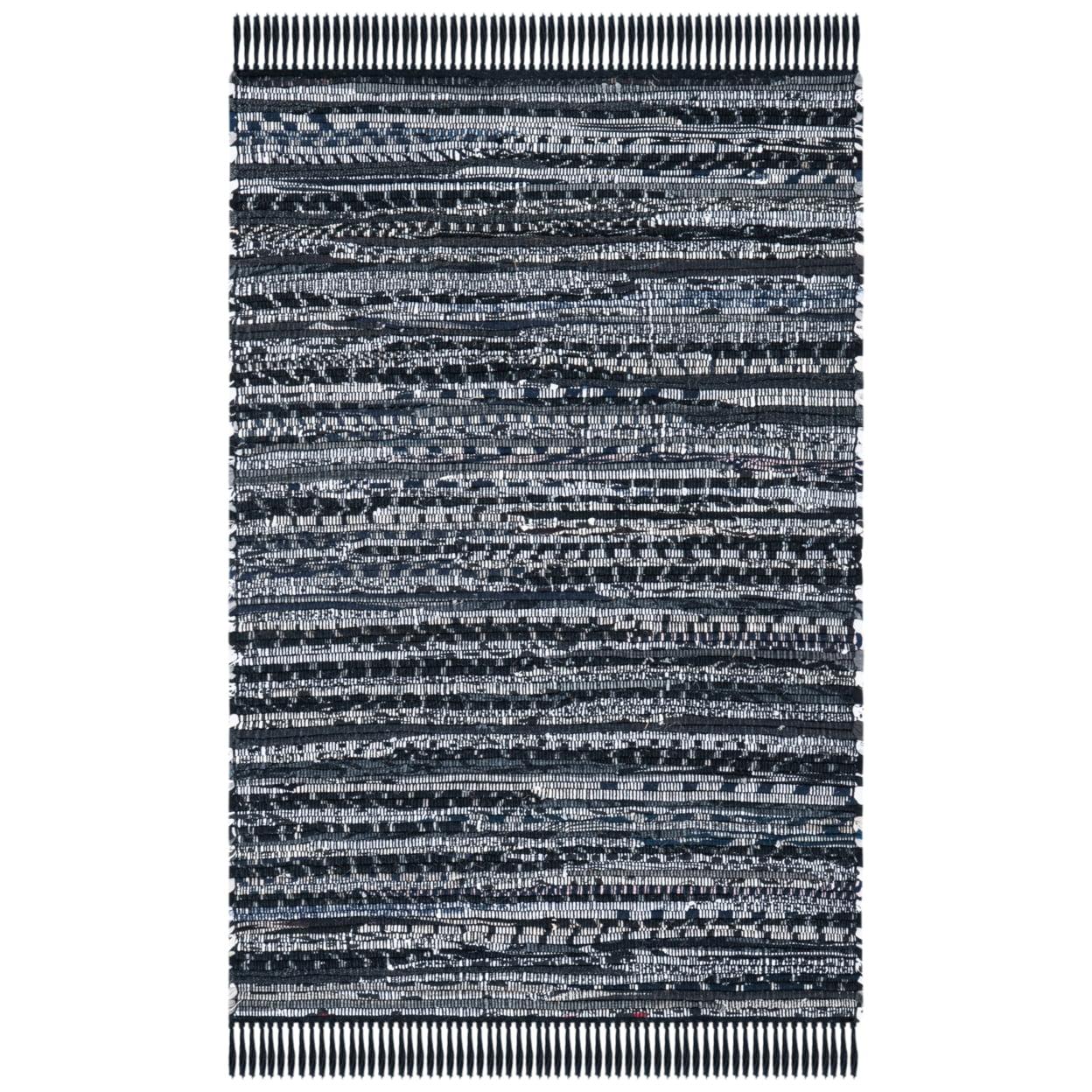 Rag Area Rug RAR121 Hand Woven Area Rug  - Safavieh