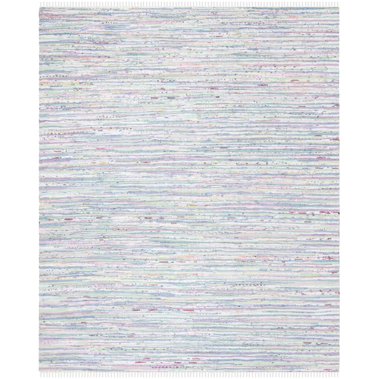 Rag Area Rug RAR125 Hand Woven Area Rug  - Safavieh