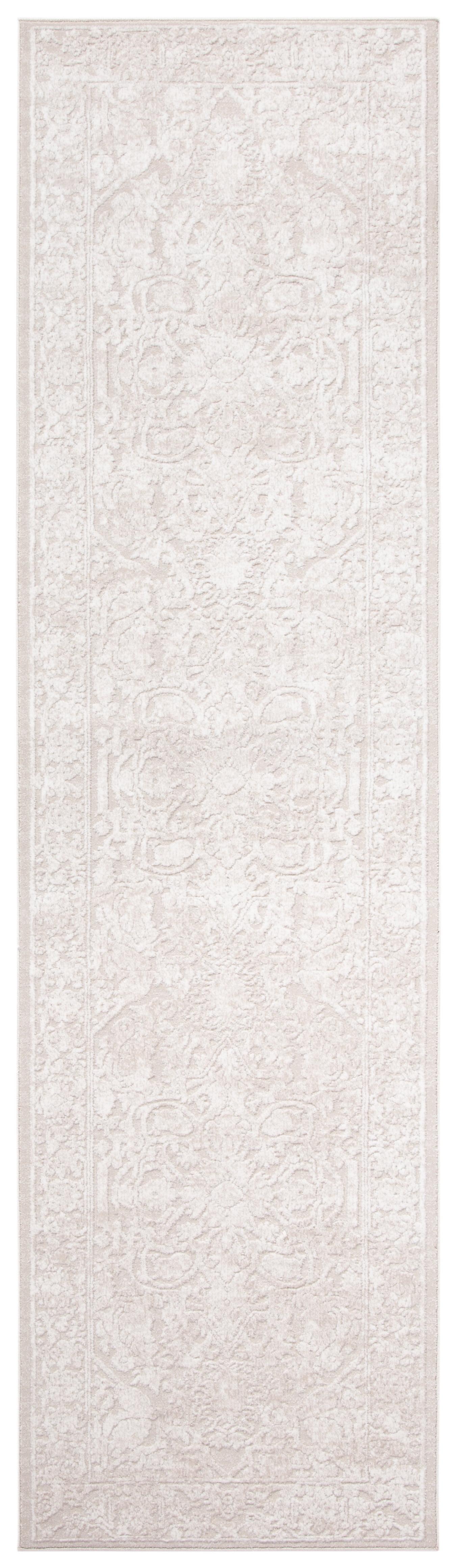 SAFAVIEH Reflection Christy Traditional Runner Rug, Cream/Ivory, 2'3" x 14'