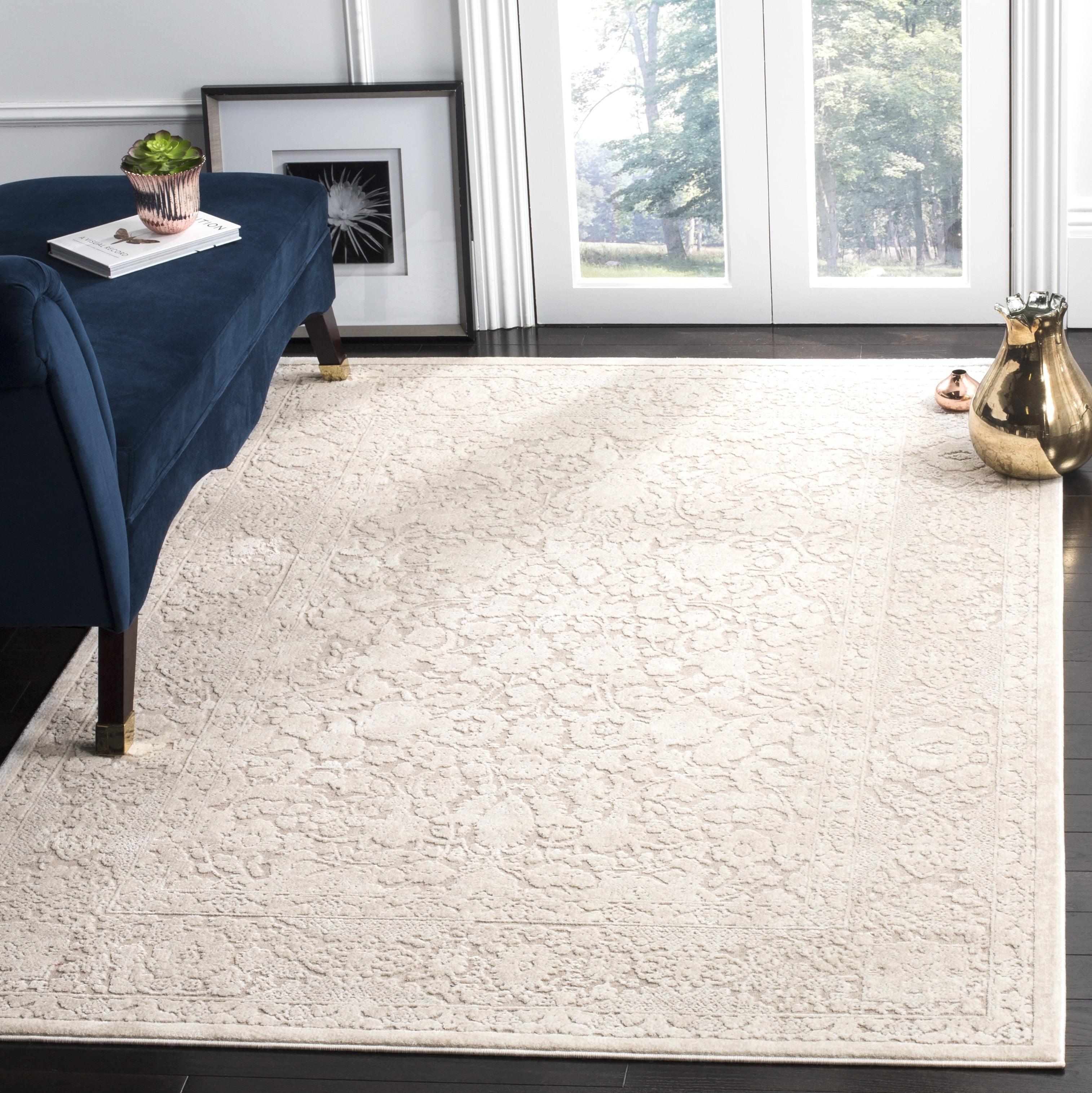 Reflection RFT667 Power Loomed Indoor Area Rug - 6'7"x6'7" - Beige/Cream - Safavieh