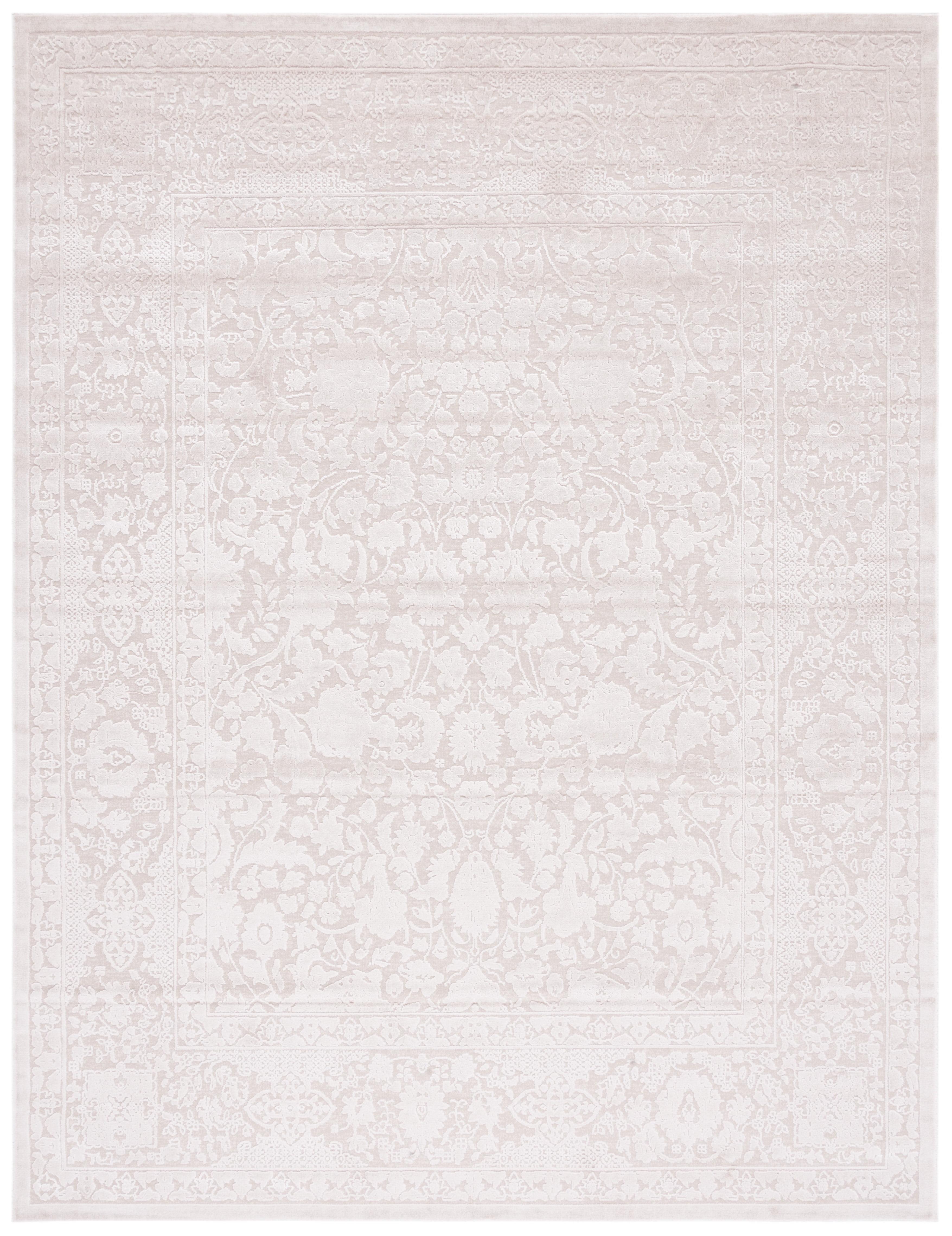 SAFAVIEH Reflection Alayna Traditional Area Rug, Beige/Cream, 10' x 14'