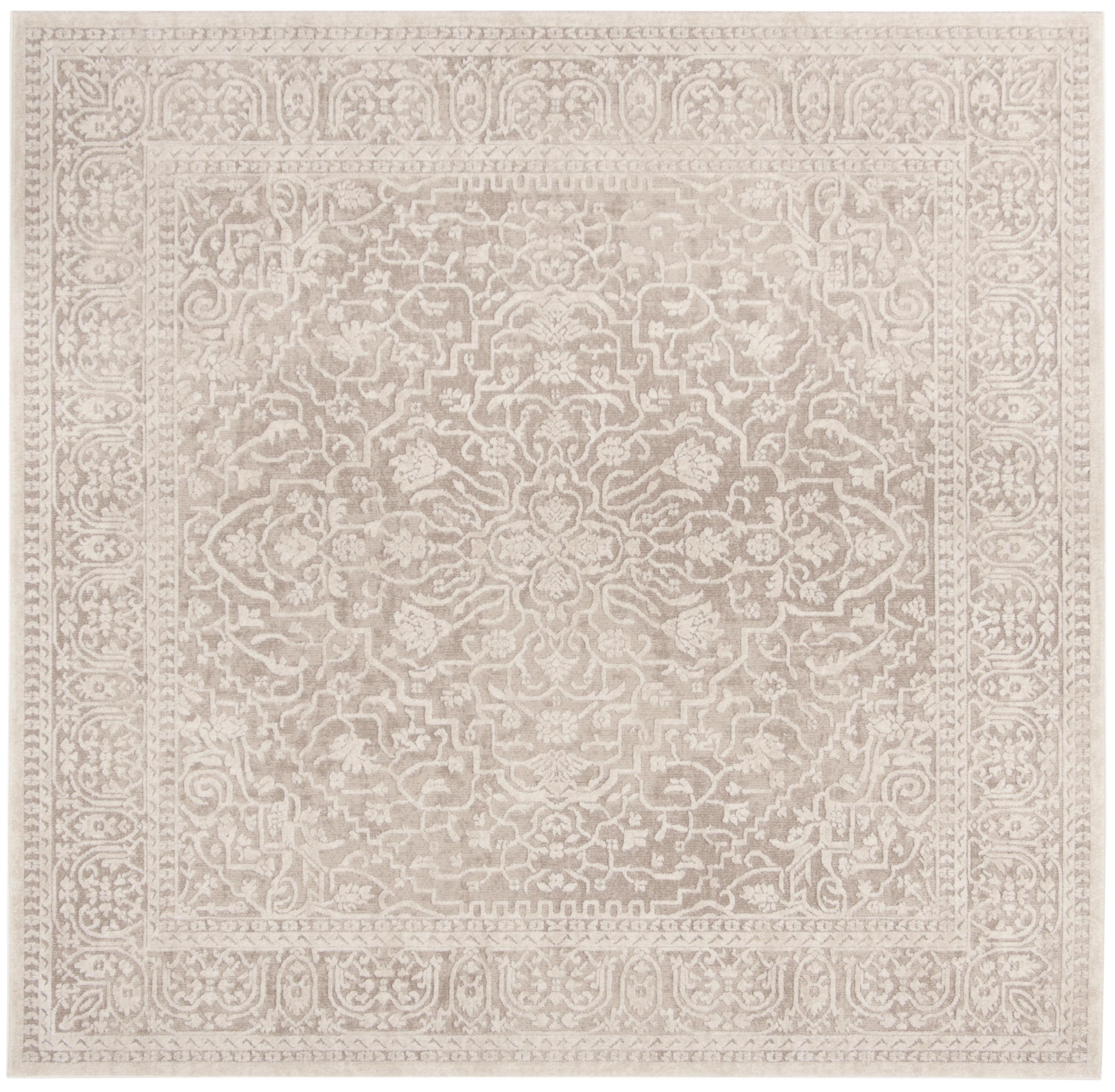 SAFAVIEH Reflection Dolkar Oriental Area Rug, Beige/Cream, 11' x 11' Square