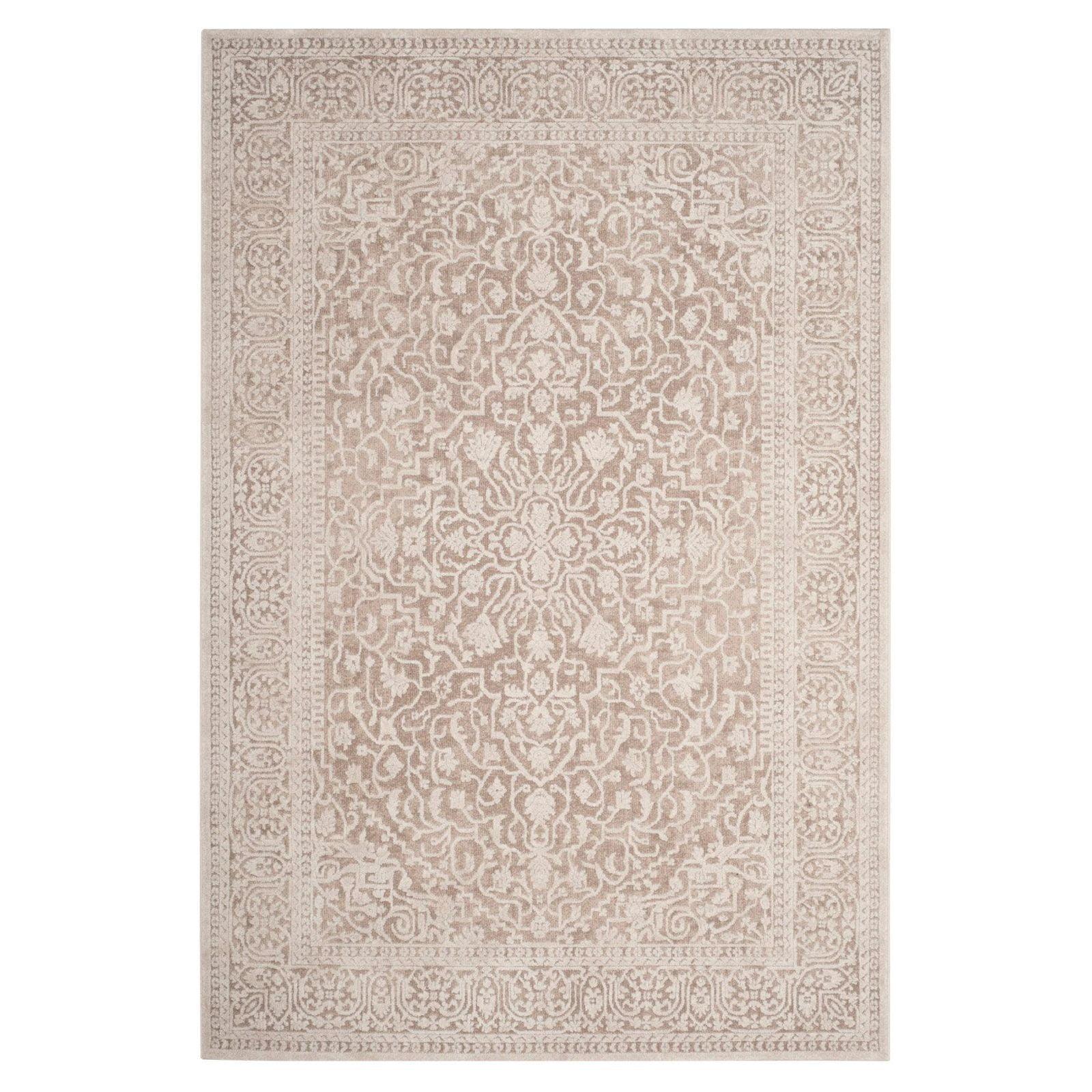 SAFAVIEH Reflection Dolkar Traditional Area Rug, Cream/Ivory, 9' x 12'