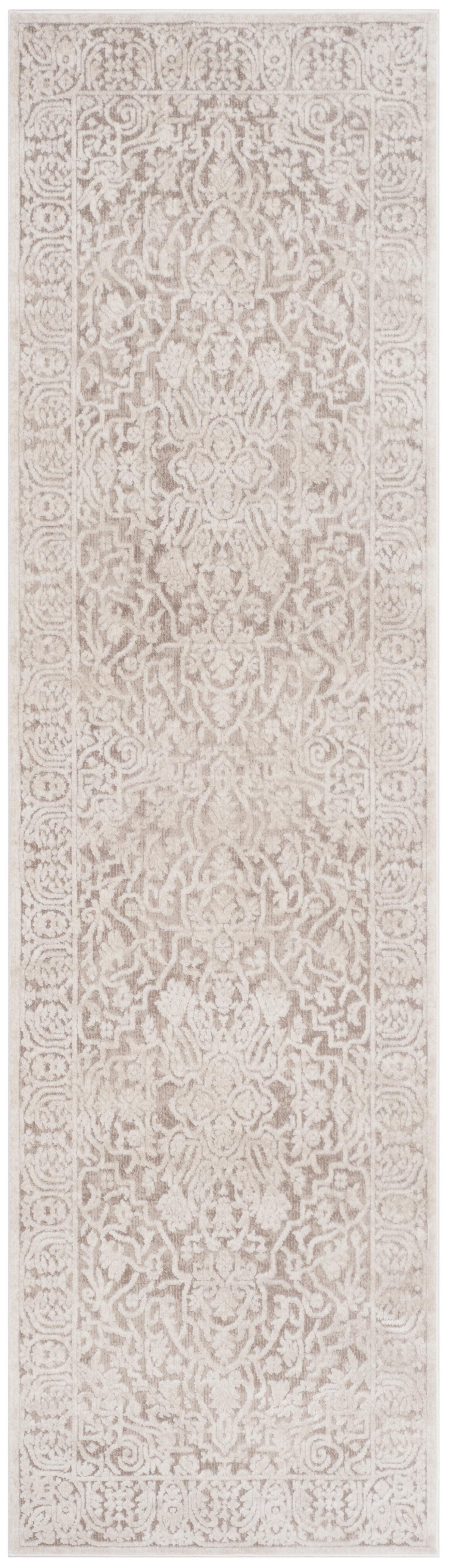 Reflection RFT670 Power Loomed Indoor Runner Rug - 2'3"x6' - Beige/Cream - Safavieh