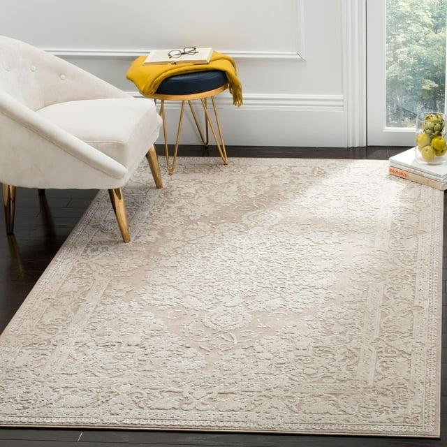 Reflection RFT664 Power Loomed Indoor Area Rug - 8'x10' - Beige/Cream - Safavieh