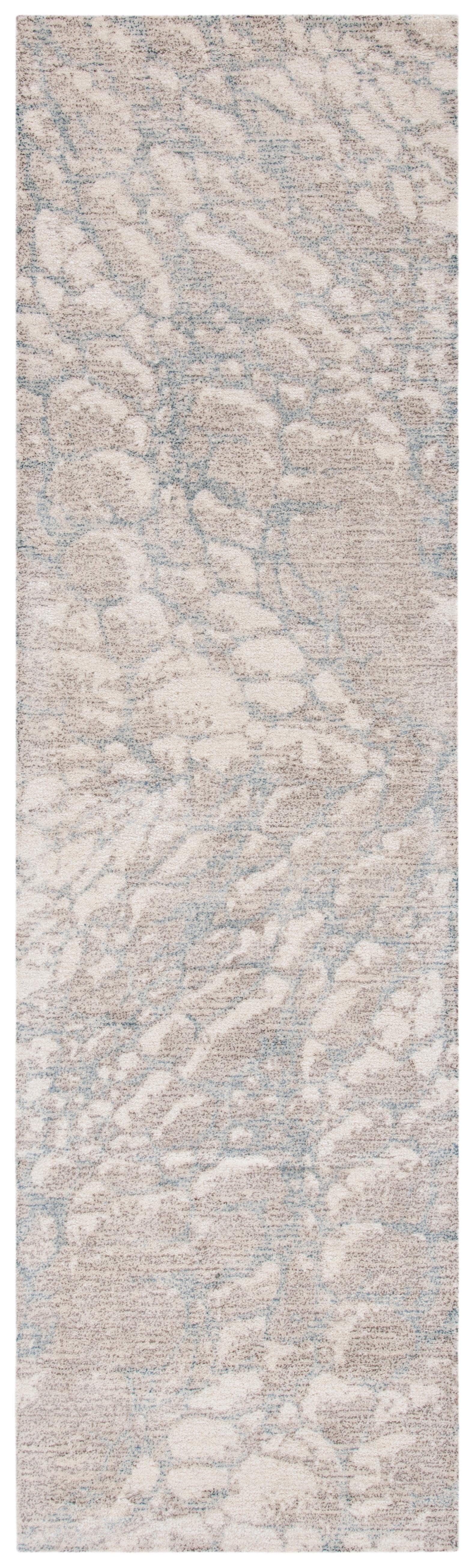 Restoration Vintage RVT112 Hand Tufted Indoor Runner Rug - 2'3"x8' - Light Brown/Ivory - Safavieh