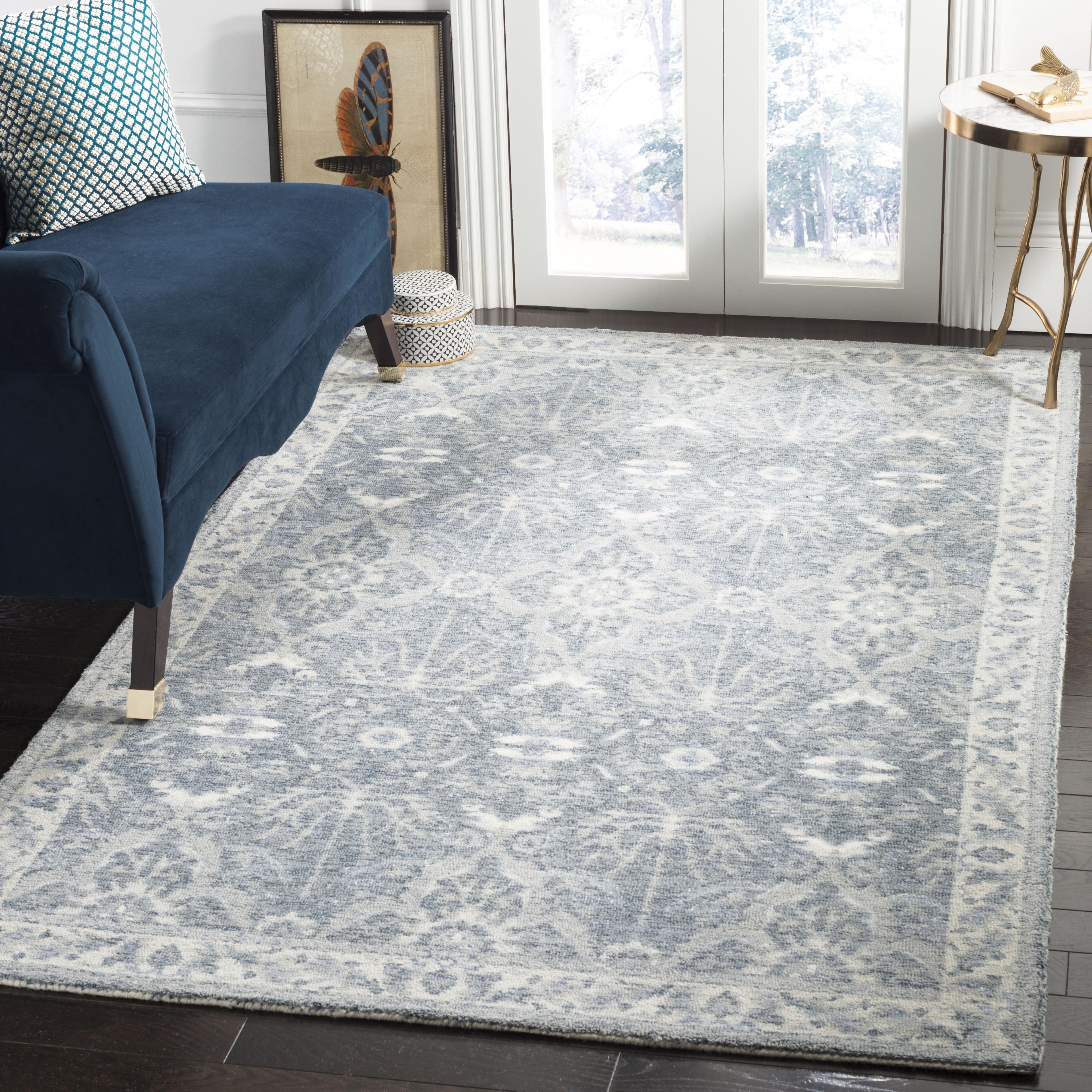 Charlton Home® Karley Restoration Vintage Hand Tufted Wool And Viscose Oriental Rug