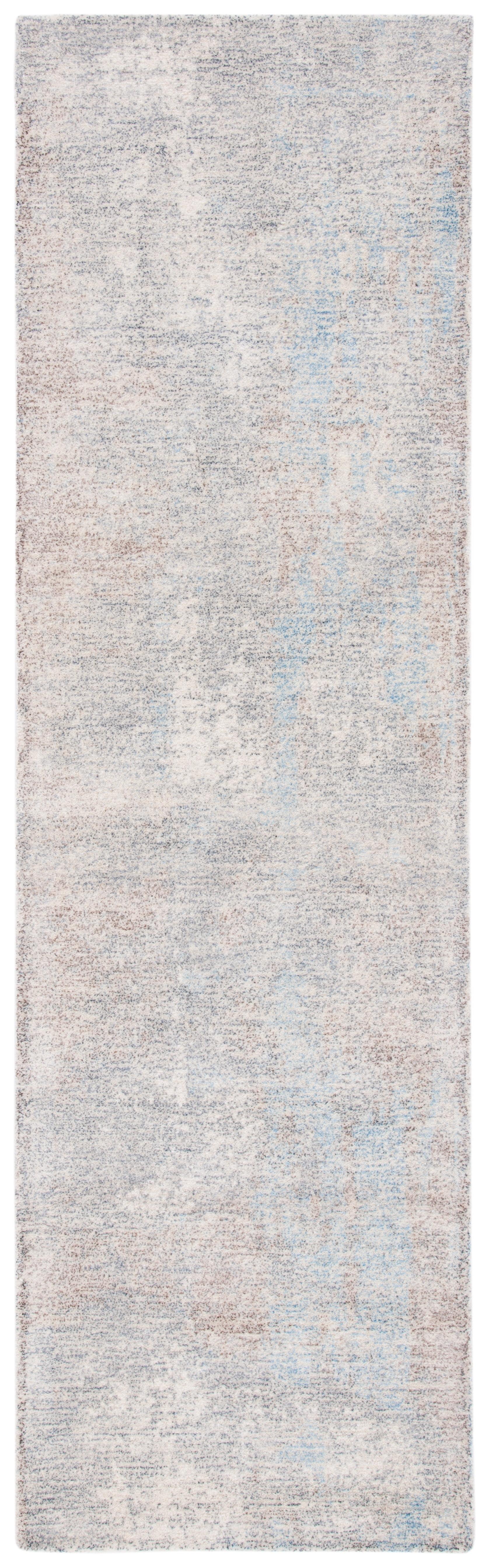 Restoration Vintage RVT113 Hand Tufted Runner Rug - Grey/Blue - 2'3"x8' - Safavieh.