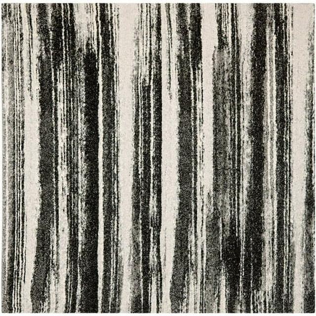 Retro RET2693 Power Loomed Indoor Area Rug - Dark Grey/Light Grey - 6'x9' - Safavieh.