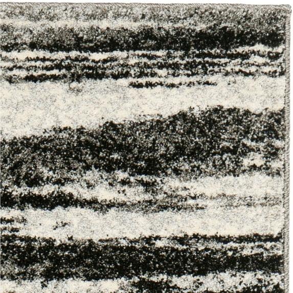 Retro RET2693 Power Loomed Indoor Runner Rug - 2'3"x11' - Dark Grey/Light Grey - Safavieh
