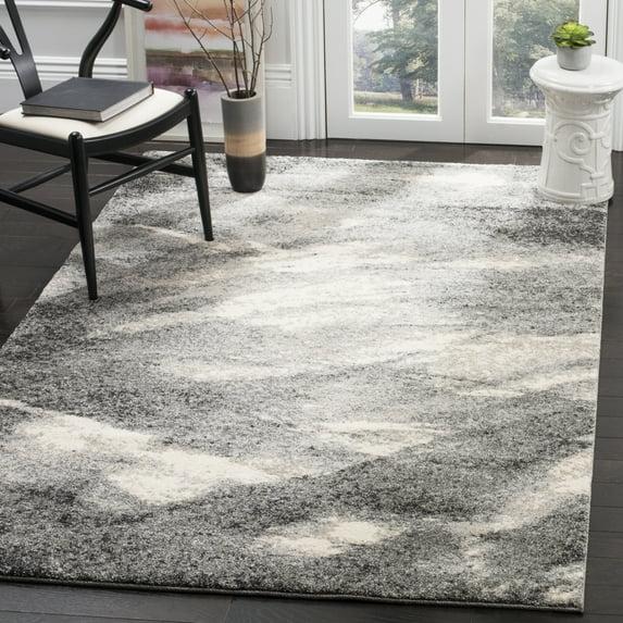 Retro RET2891 Power Loomed Indoor Area Rug - Grey/Ivory - 10'x14' - Safavieh.