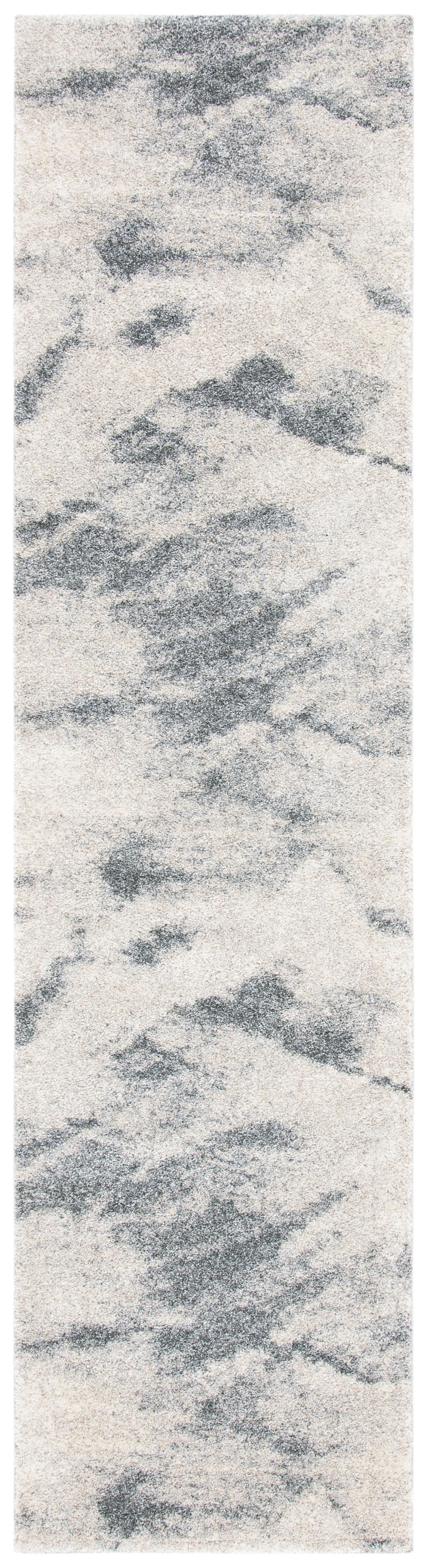 Retro RET2891 Power Loomed Runner Rug - Beige/Grey - 2'3"x9' - Safavieh.