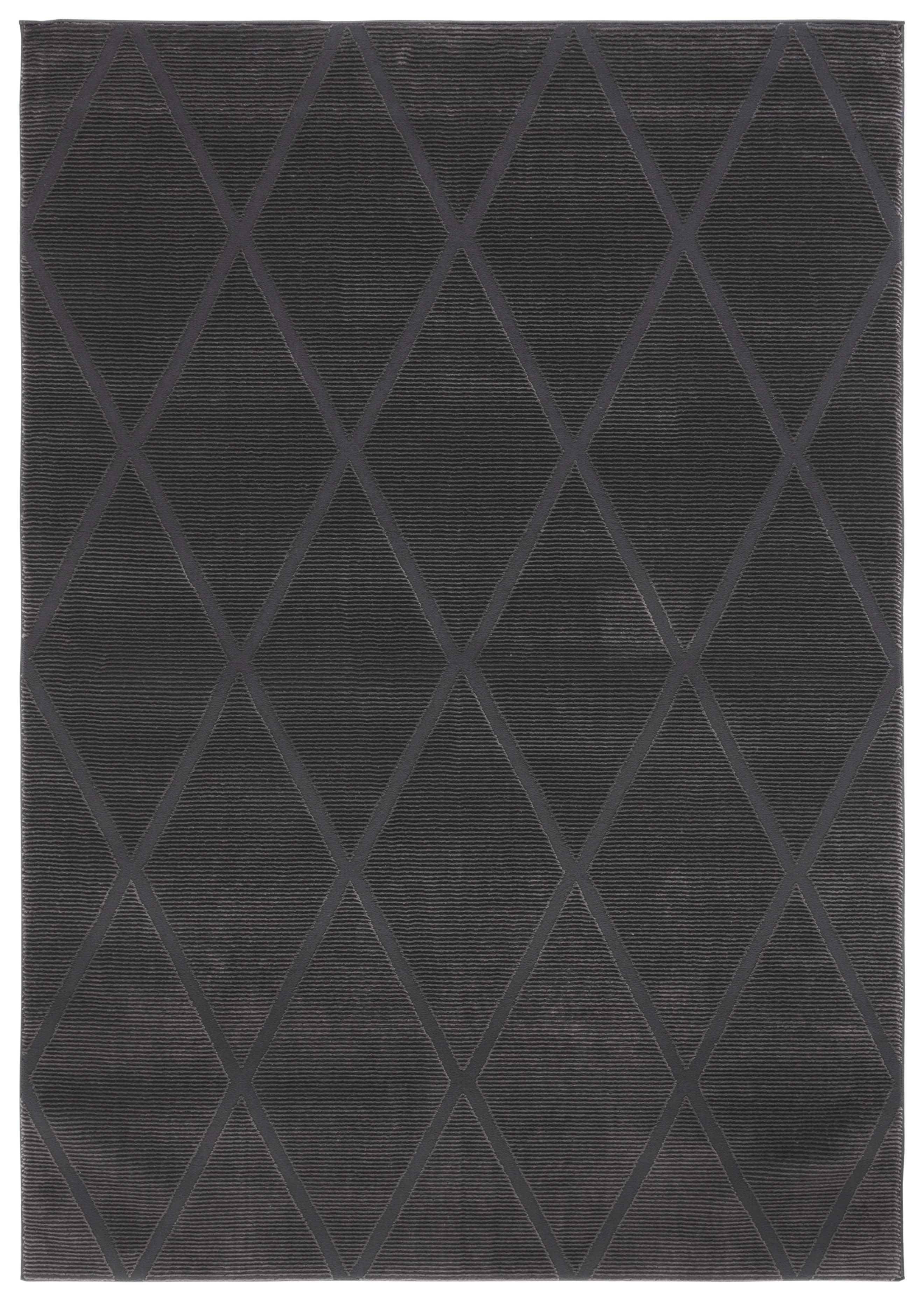 Revive REV104 Power Loomed Accent Rug - Charcoal - 2'7"x5' - Safavieh.